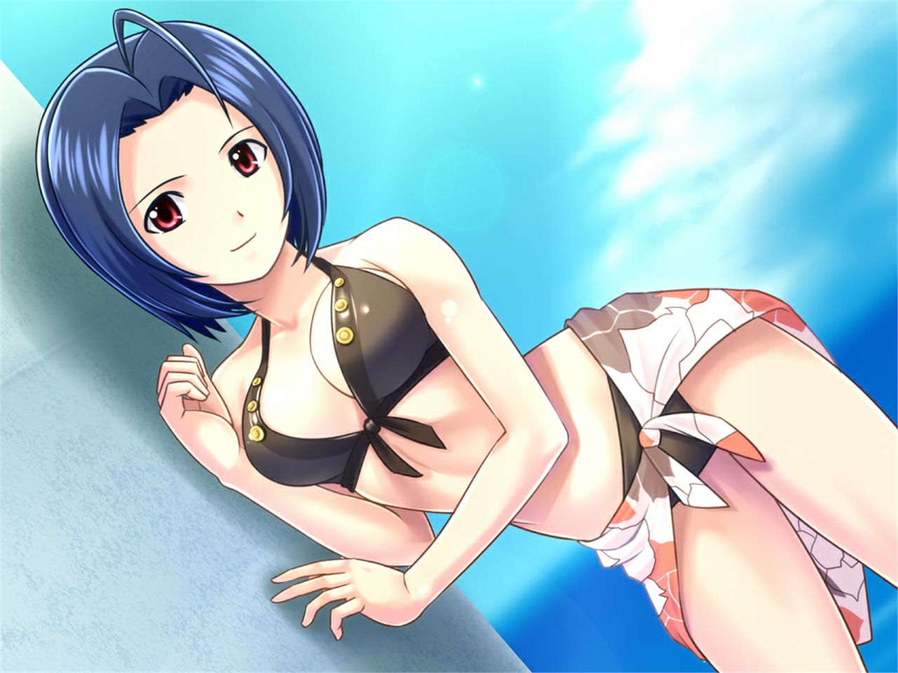 Azusa Miura in a bikini HD Wallpaper