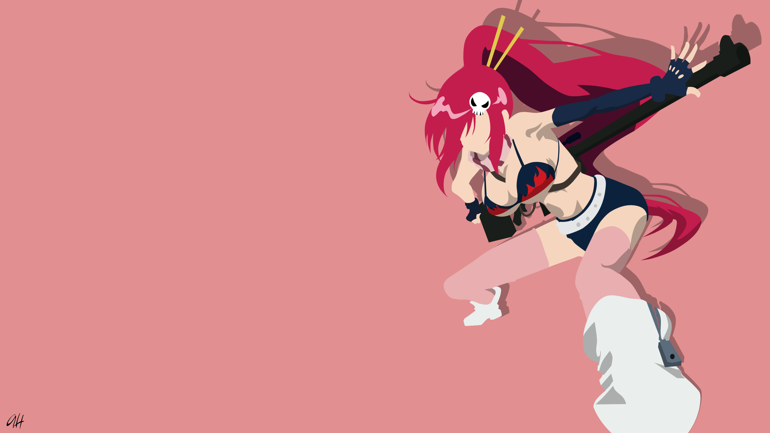 Yoko Littner from Gurren Lagann HD Wallpaper