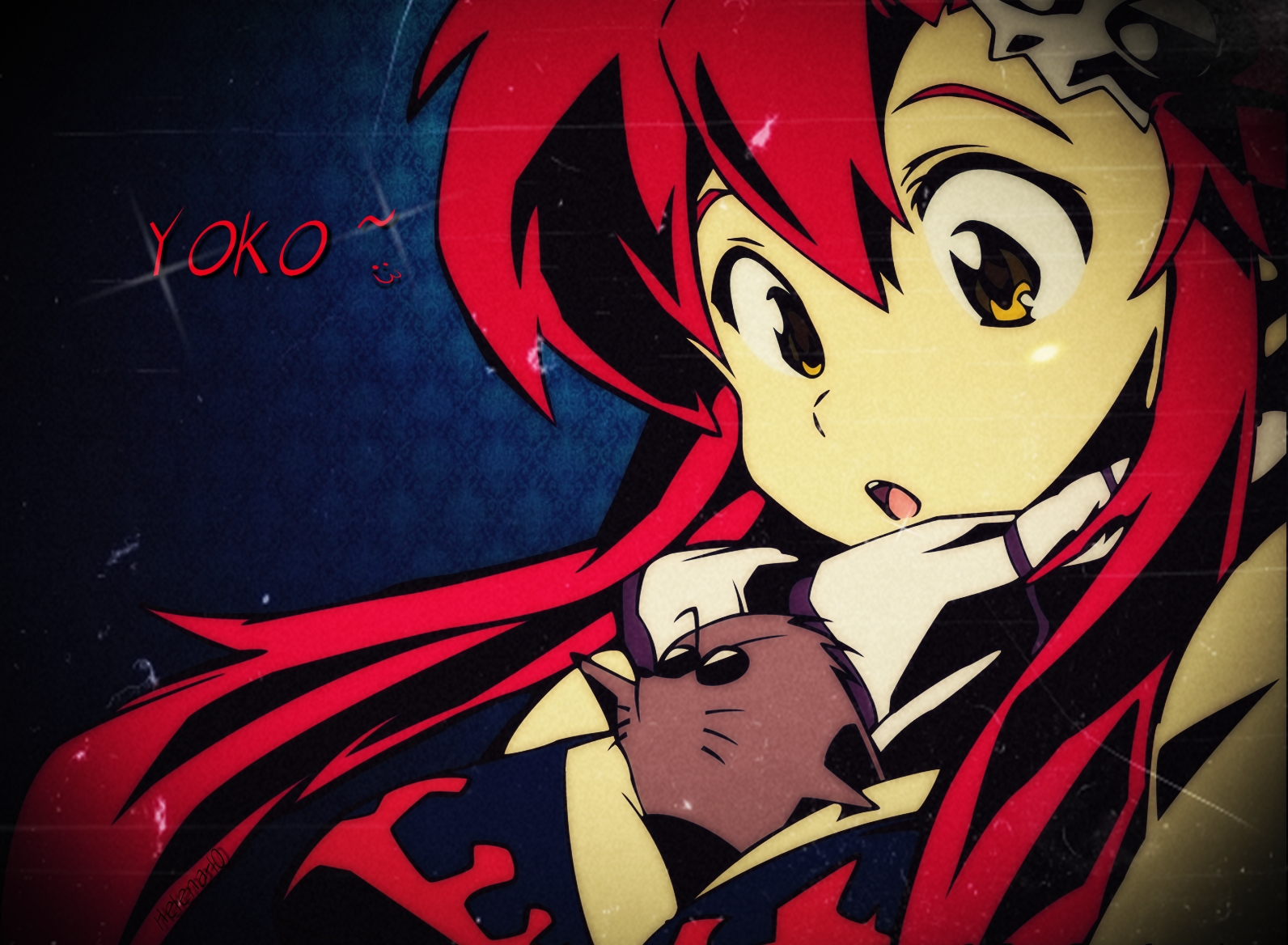 Yoko Littner from Gurren Lagann HD Wallpaper