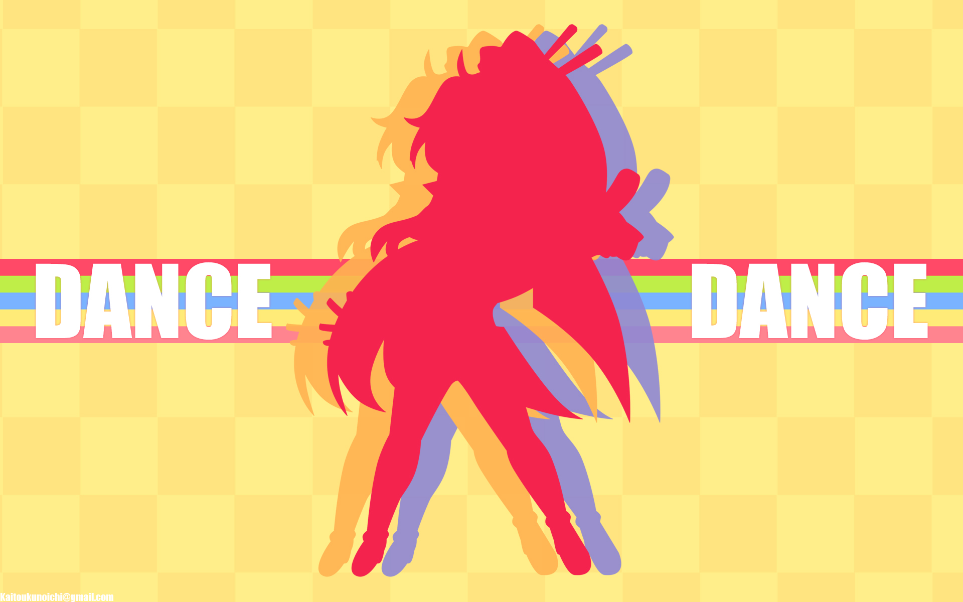 Yoko Littner Dance Silhouette HD Wallpaper