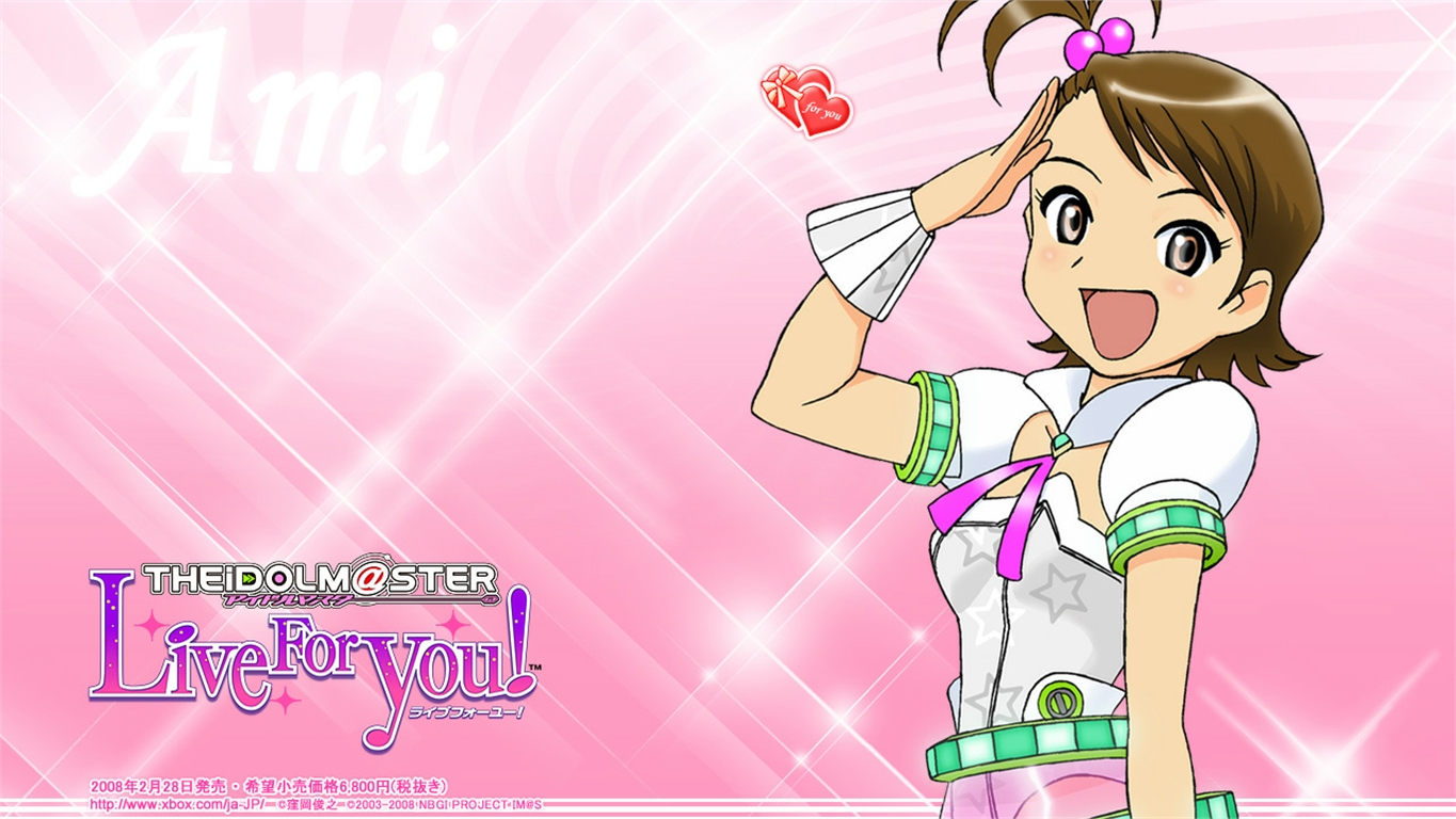 Ami Futami from THE iDOLM@STER Live For You! HD Wallpaper