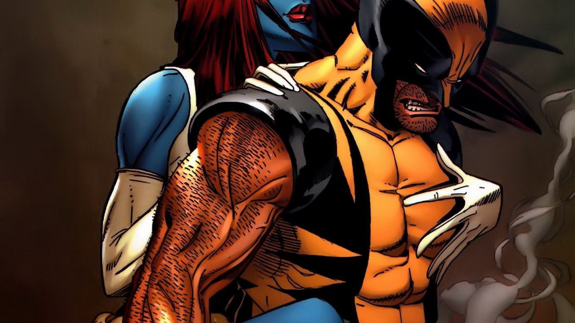 Wolverine and Mystique from Marvel Comics HD Wallpaper
