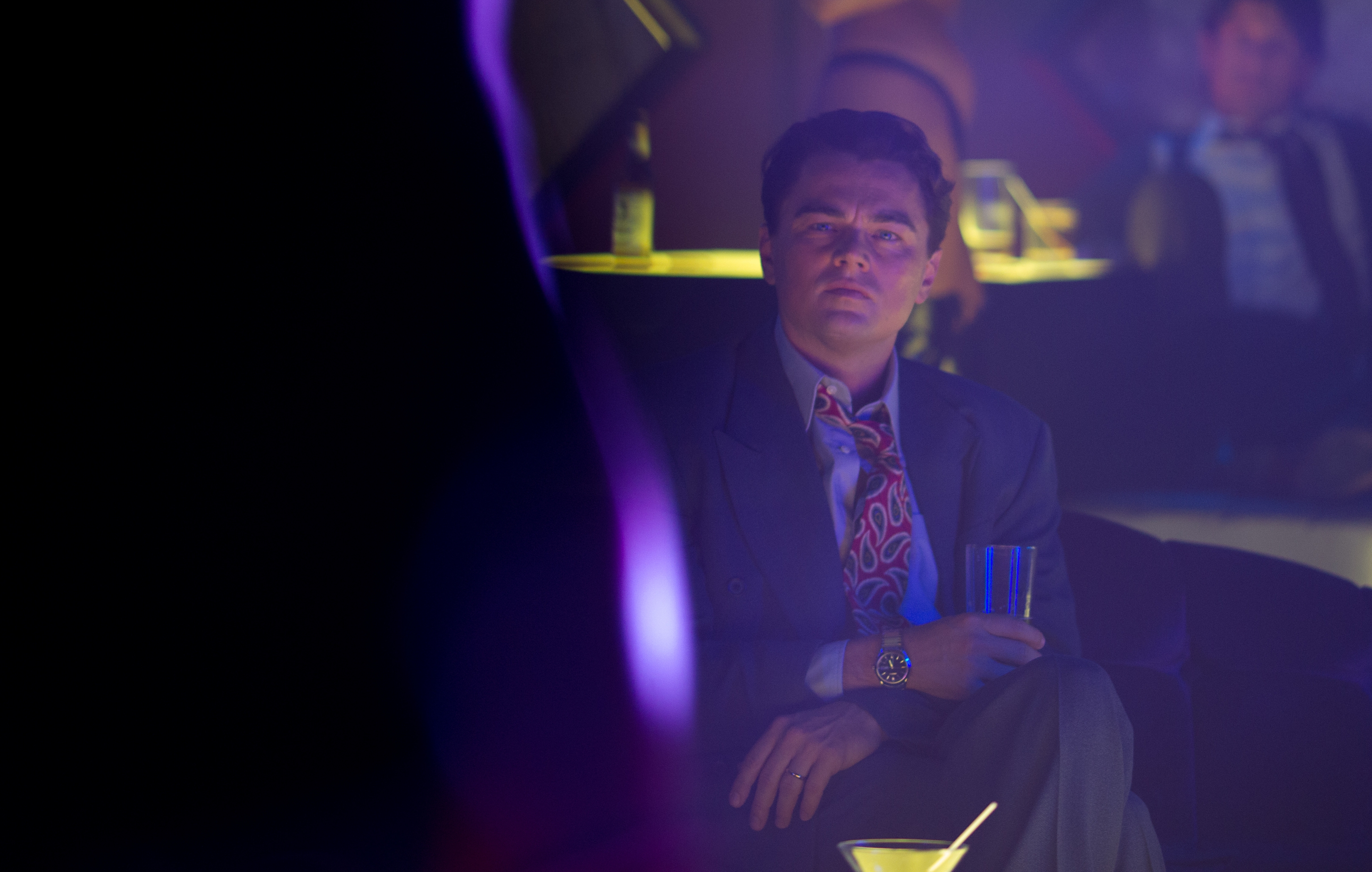Leonardo DiCaprio as Jordan Belfort in The Wolf of Wall Street HD Wallpaper