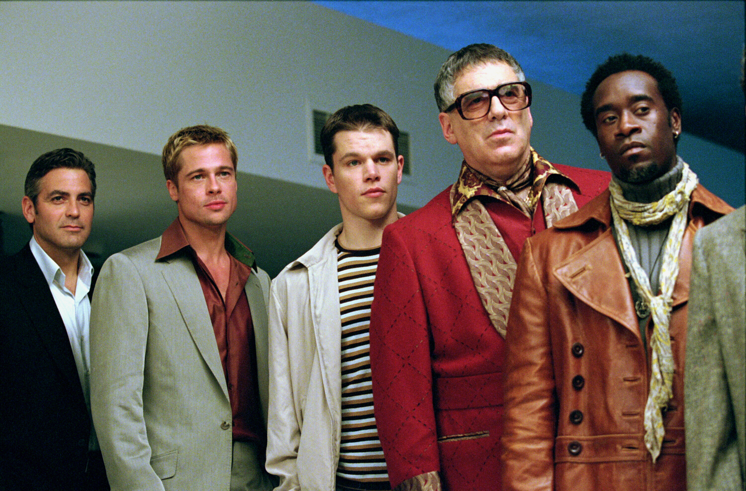 Ocean's Eleven cast group portrait HD Wallpaper