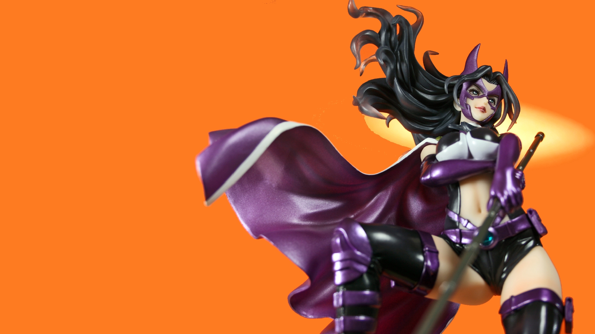 Huntress from DC Comics figurine HD Wallpaper