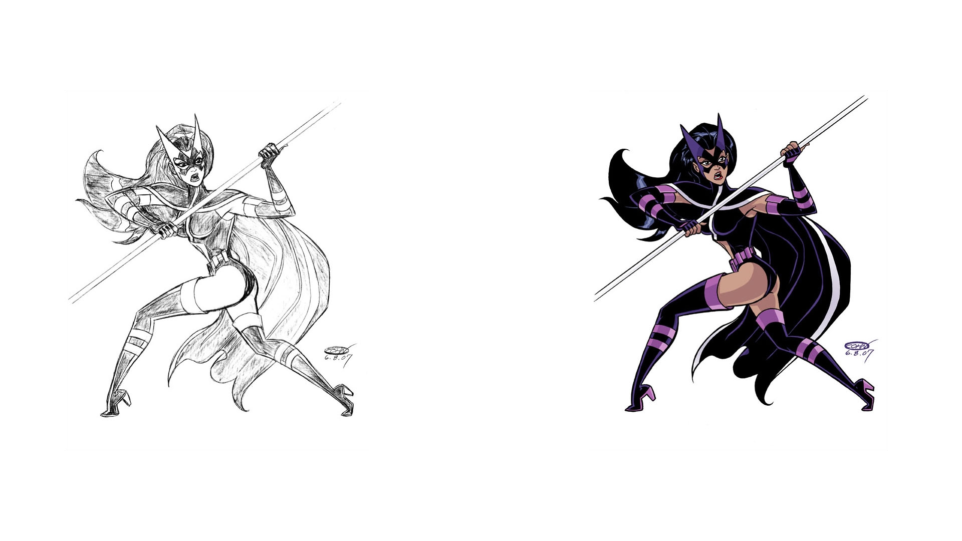 Huntress from DC Comics HD Wallpaper