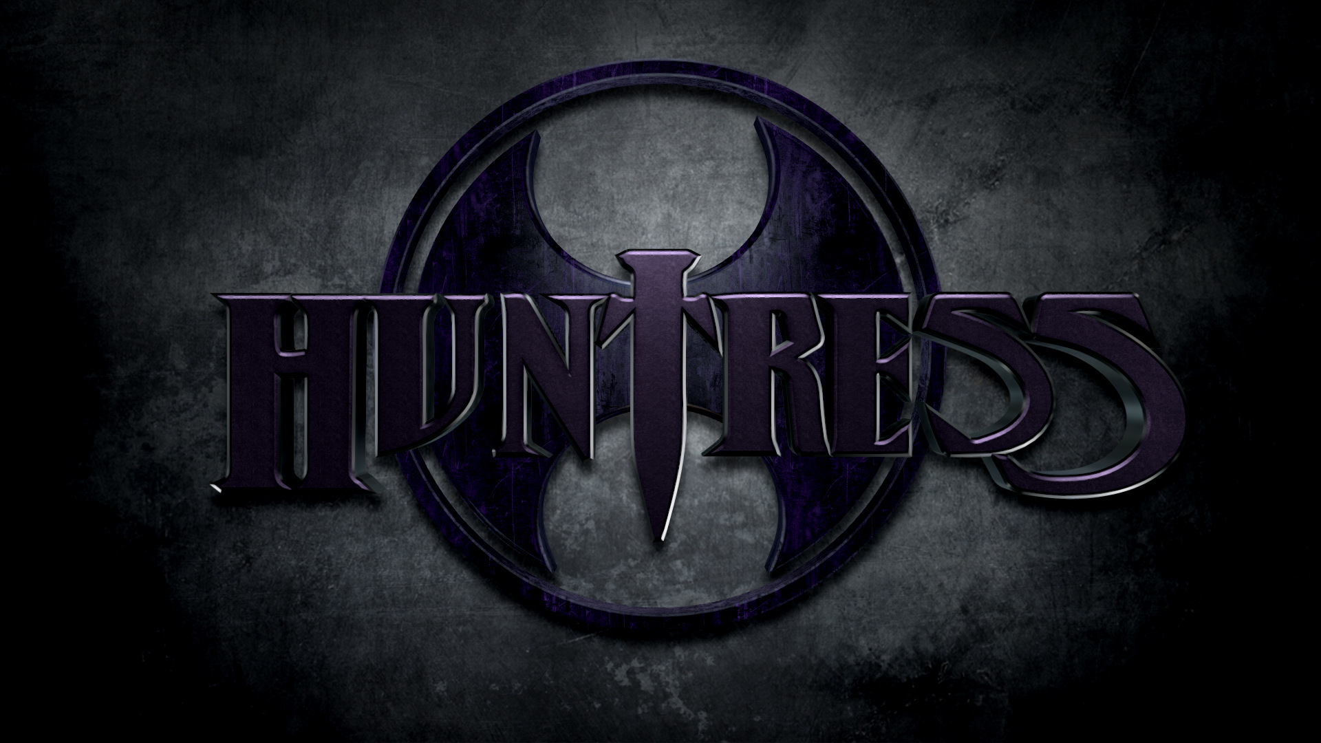 Huntress logo from DC Comics HD Wallpaper