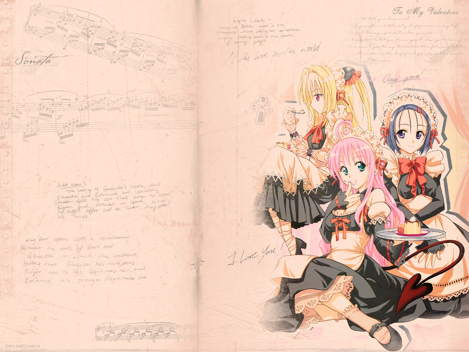 Lala Satalin Deviluke from To Love Ru HD Wallpaper
