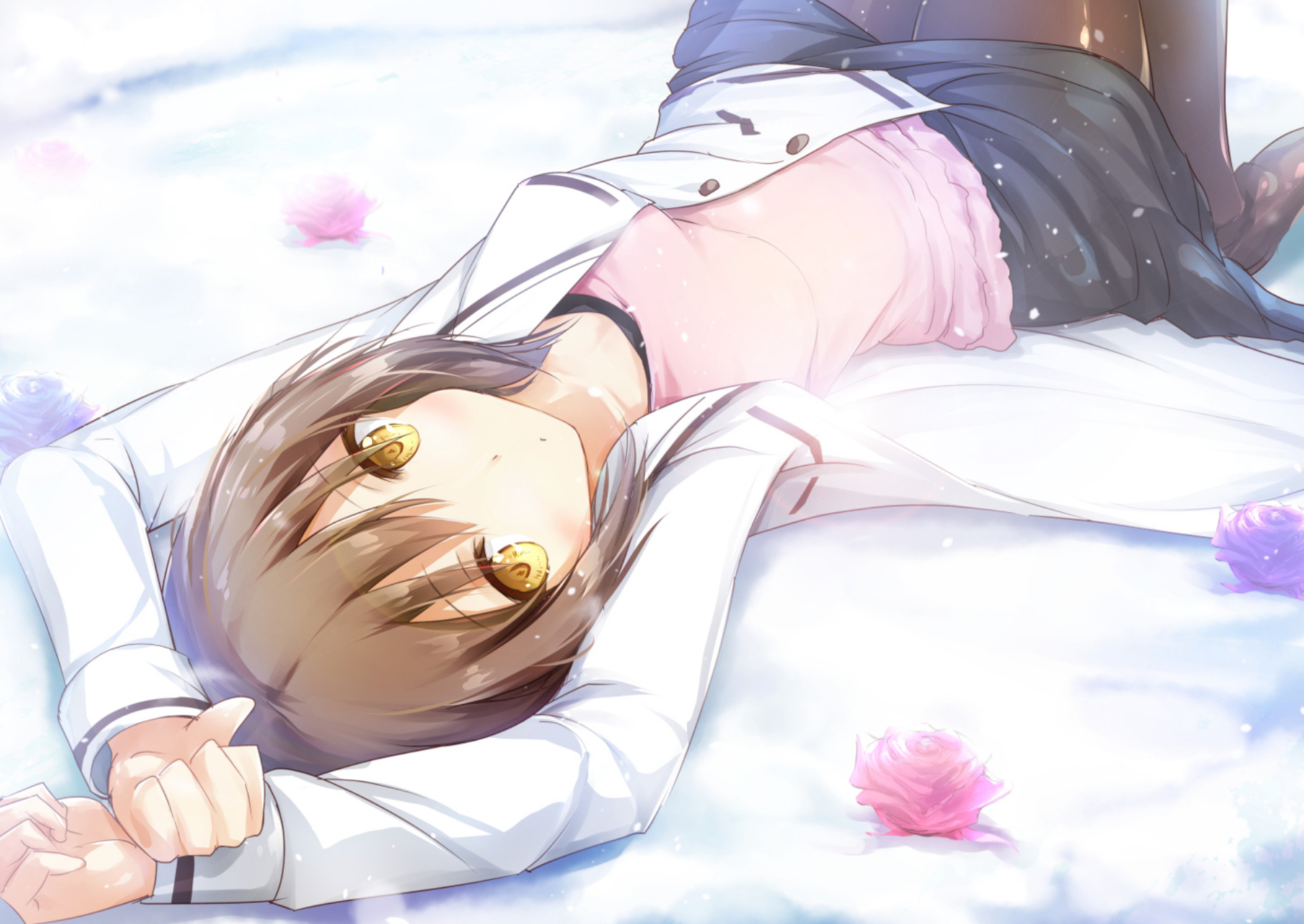 Yukiho Hagiwara from The Idolmaster HD Wallpaper