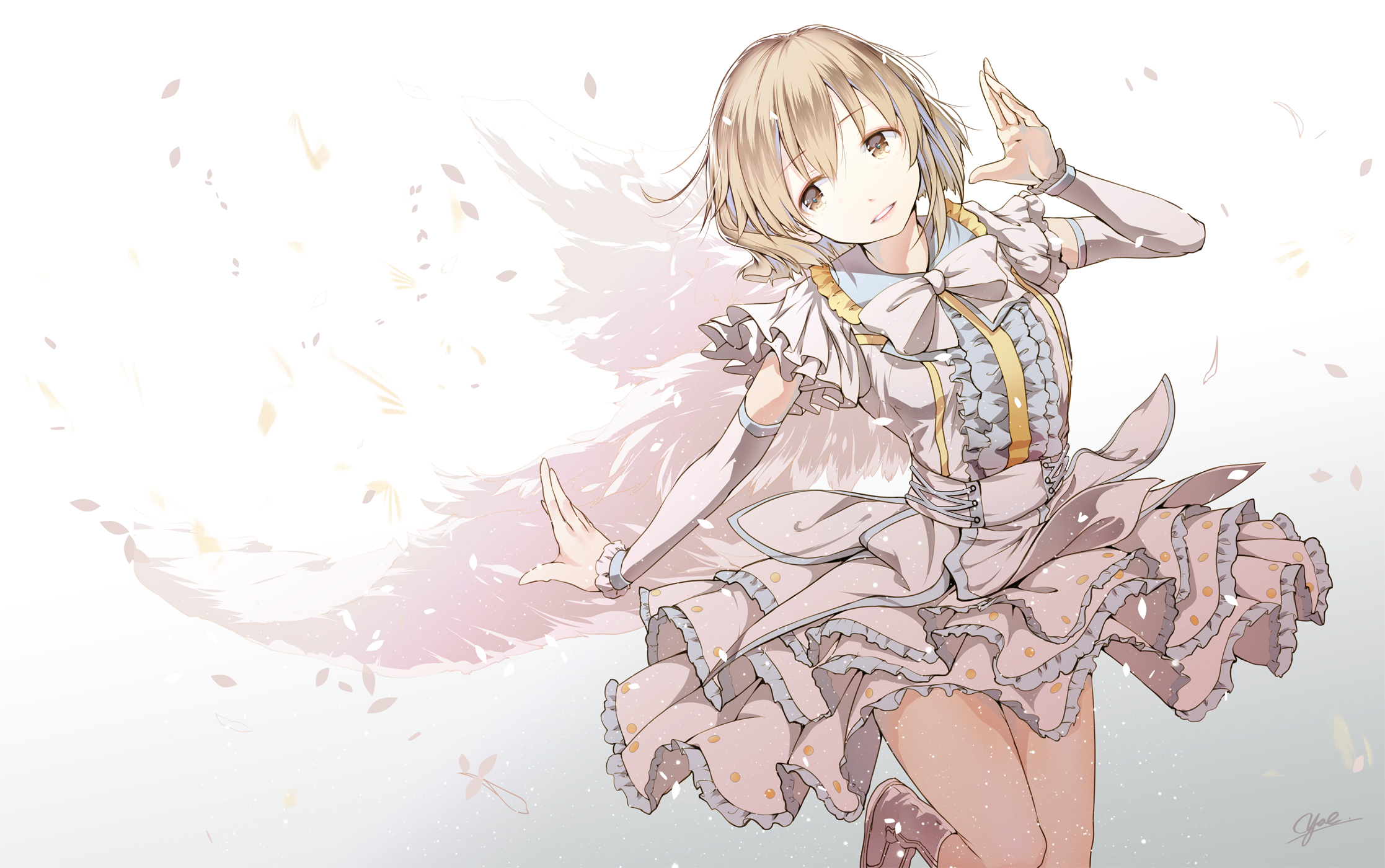 Yukiho Hagiwara from The Idolmaster Cinderella Girls HD Wallpaper