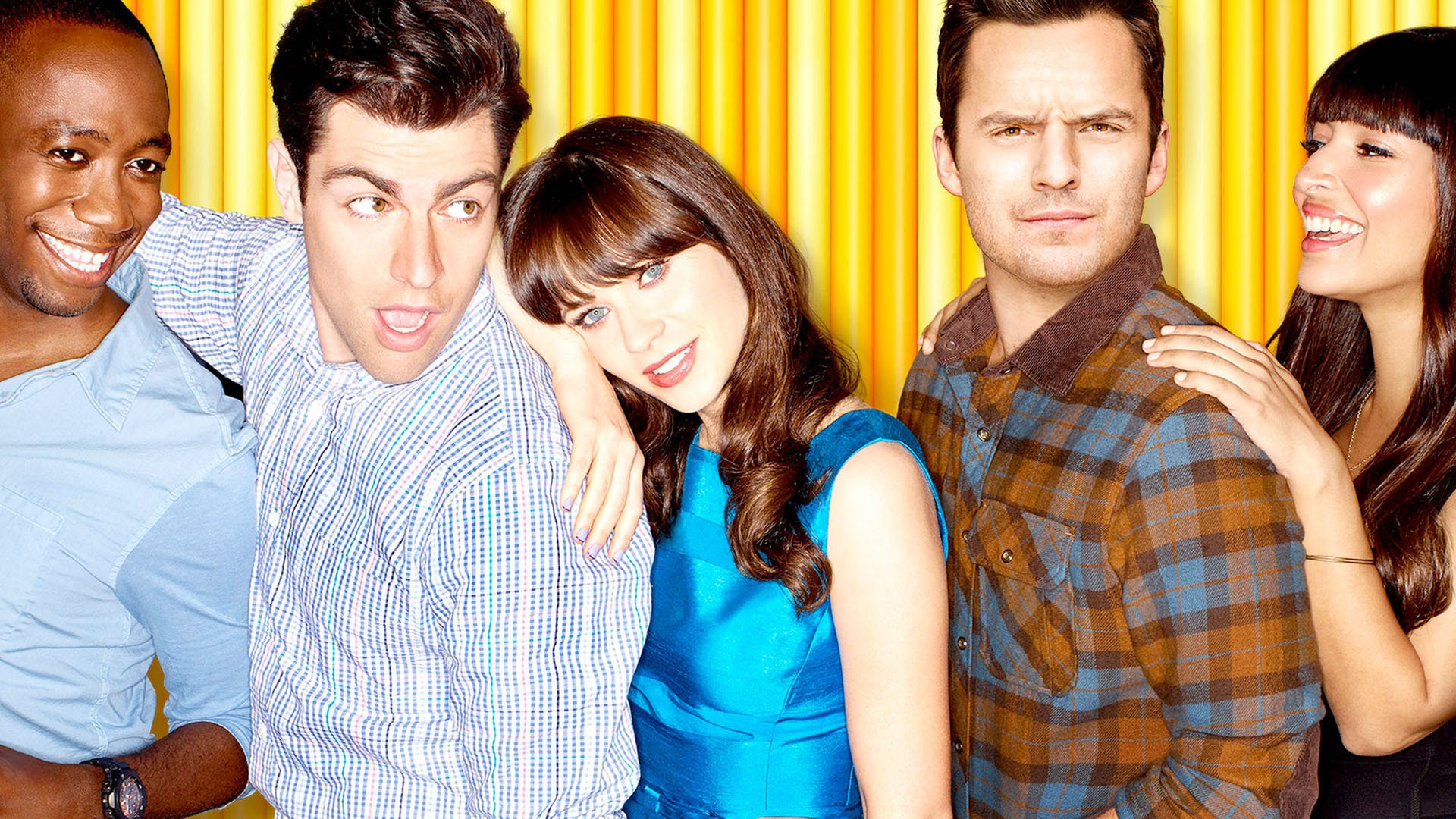 New Girl Cast HD Wallpaper