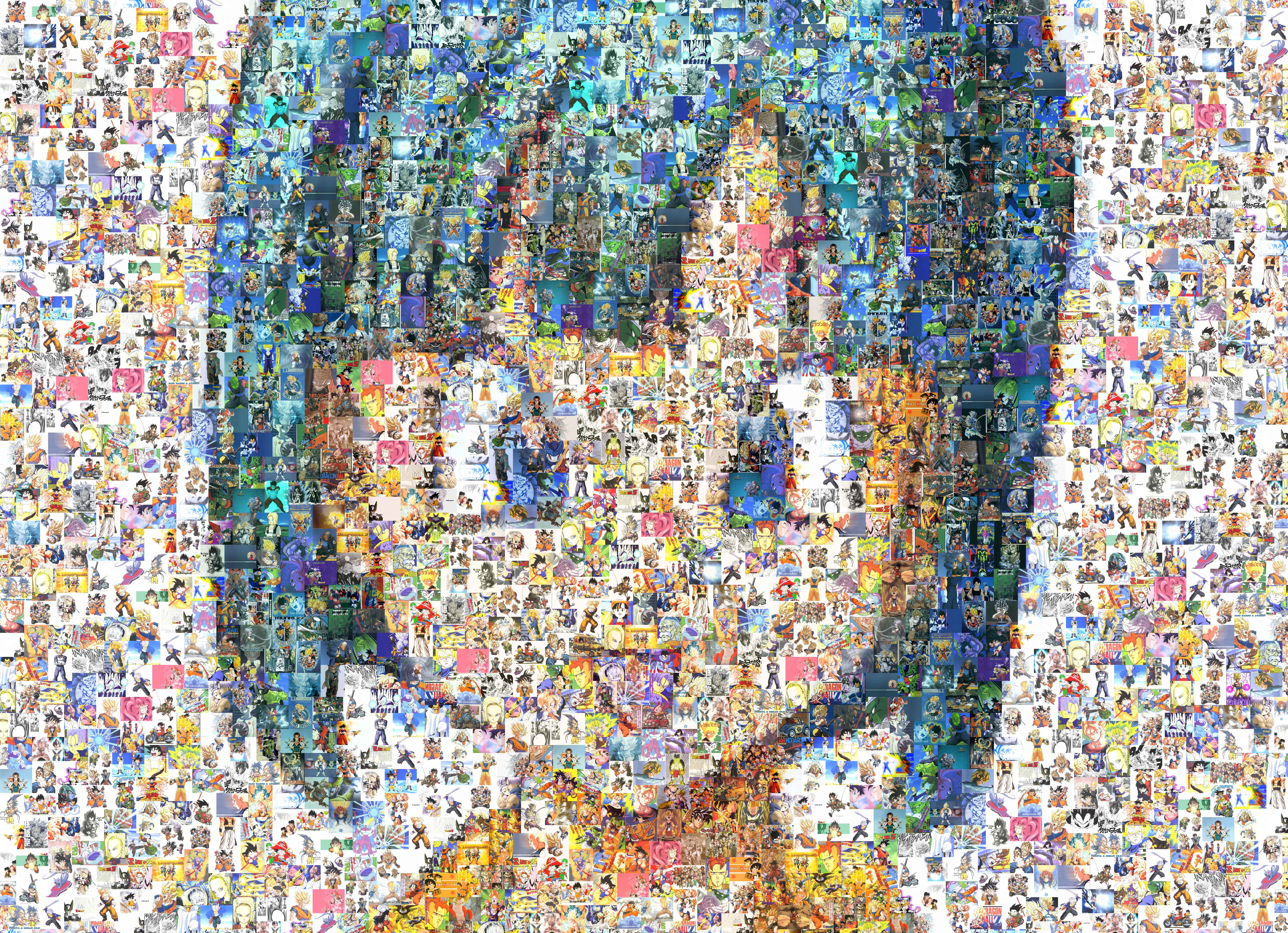 Bulma from Dragon Ball mosaic HD Wallpaper