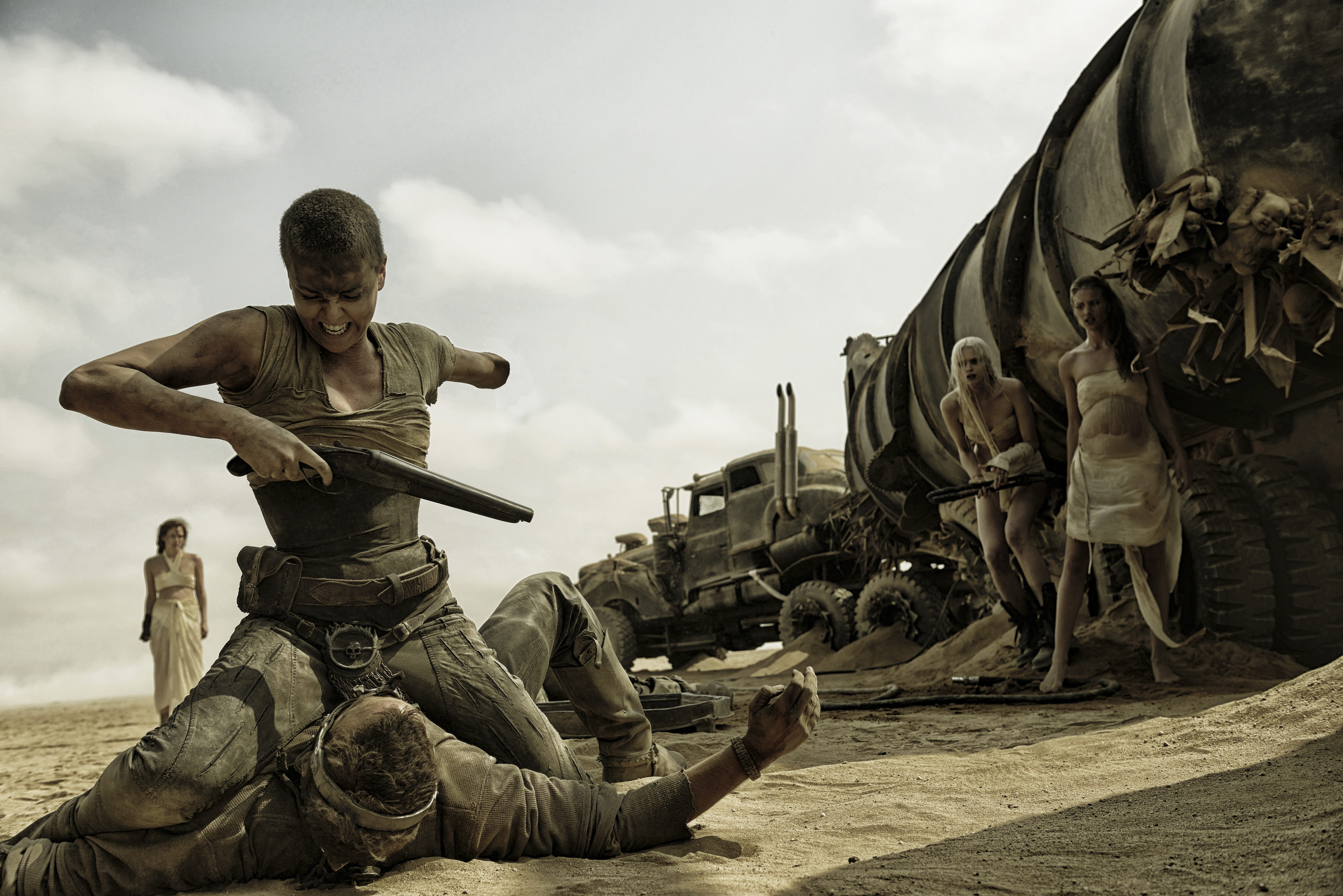 Imperator Furiosa from Mad Max HD Wallpaper