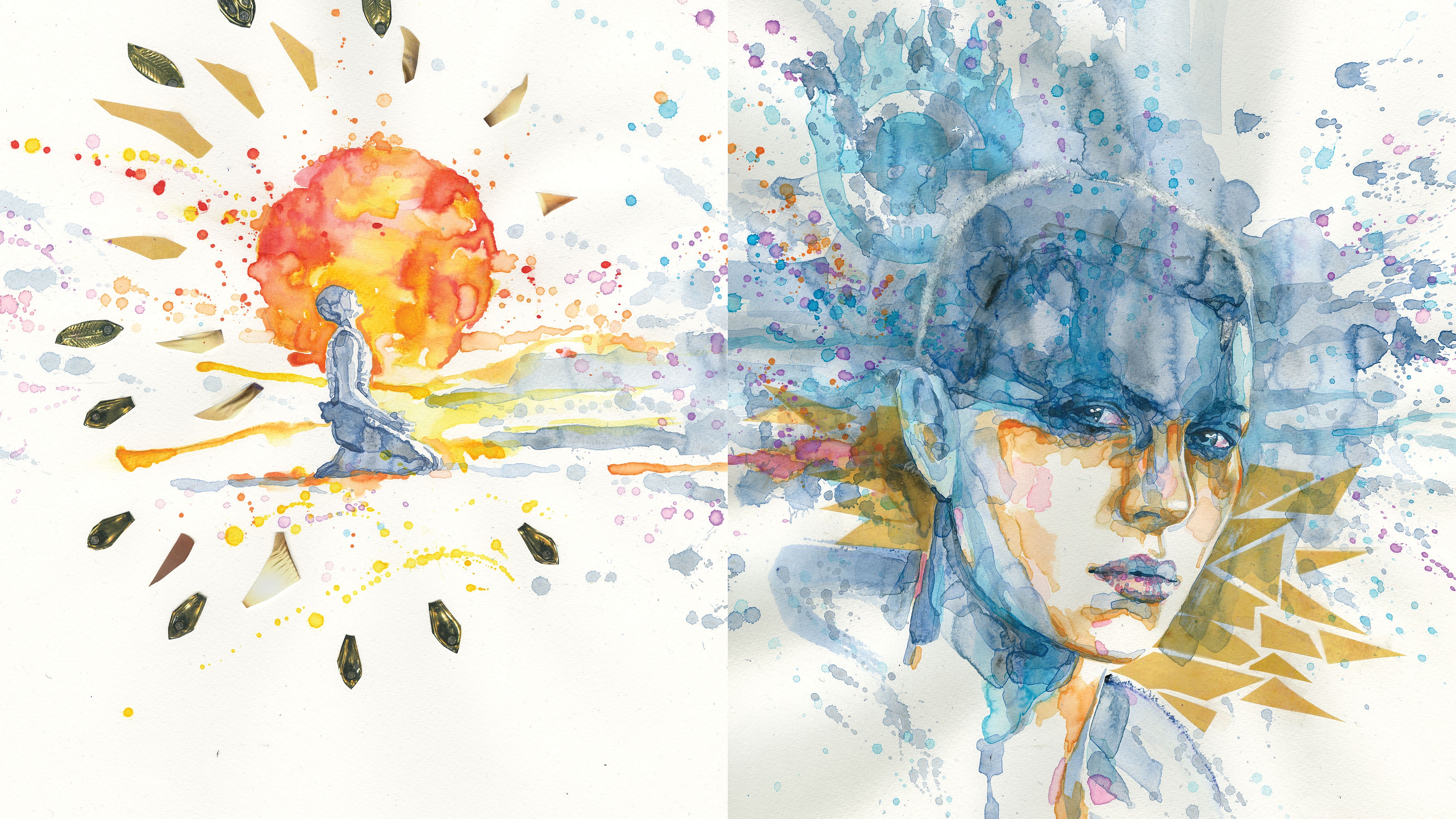 Imperator Furiosa Watercolor Art HD Wallpaper