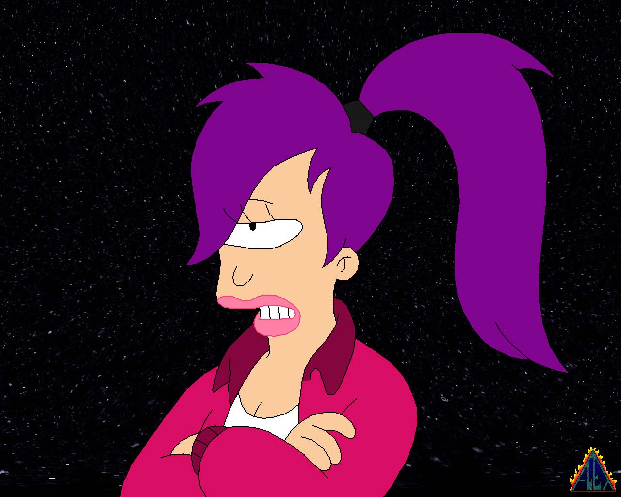 Leela from Futurama HD Wallpaper