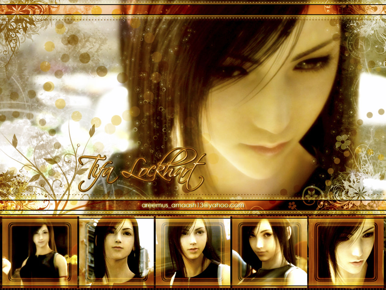 Tifa Lockhart from Final Fantasy VII HD Wallpaper