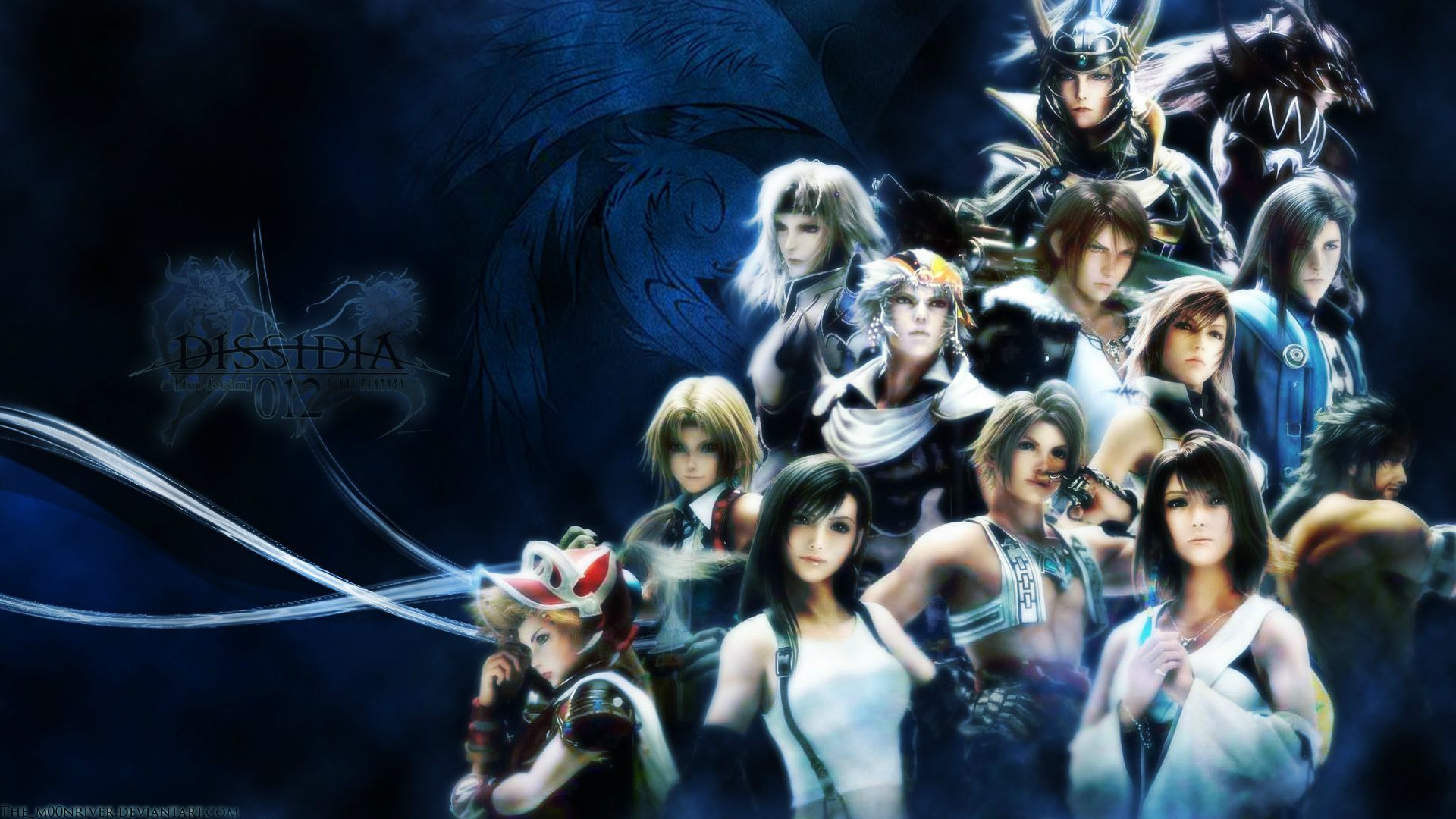 Dissidia Final Fantasy characters HD Wallpaper
