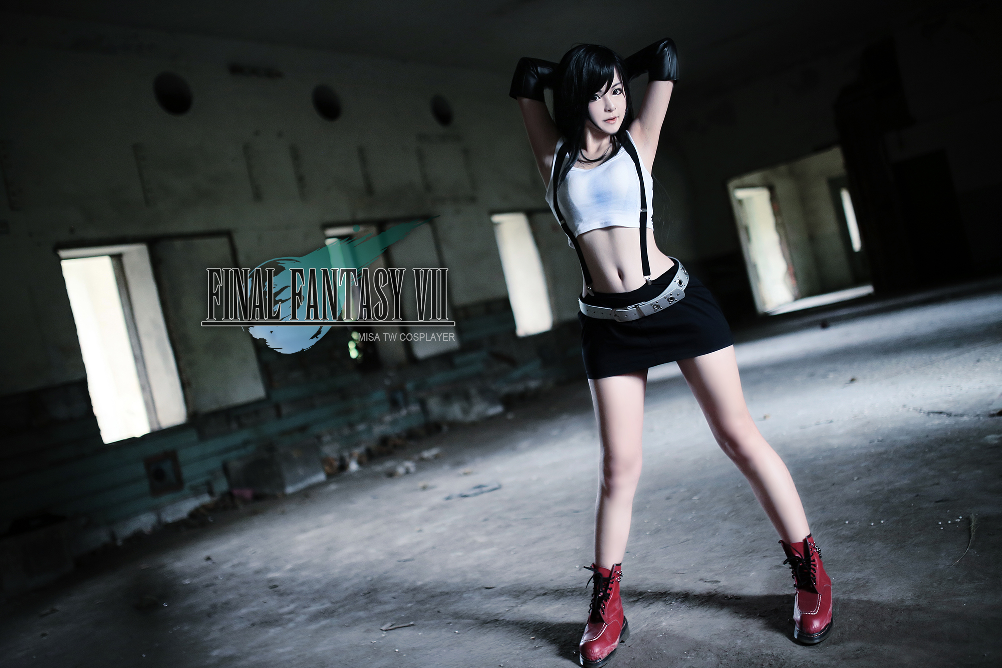 Tifa Lockhart from Final Fantasy VII cosplay HD Wallpaper