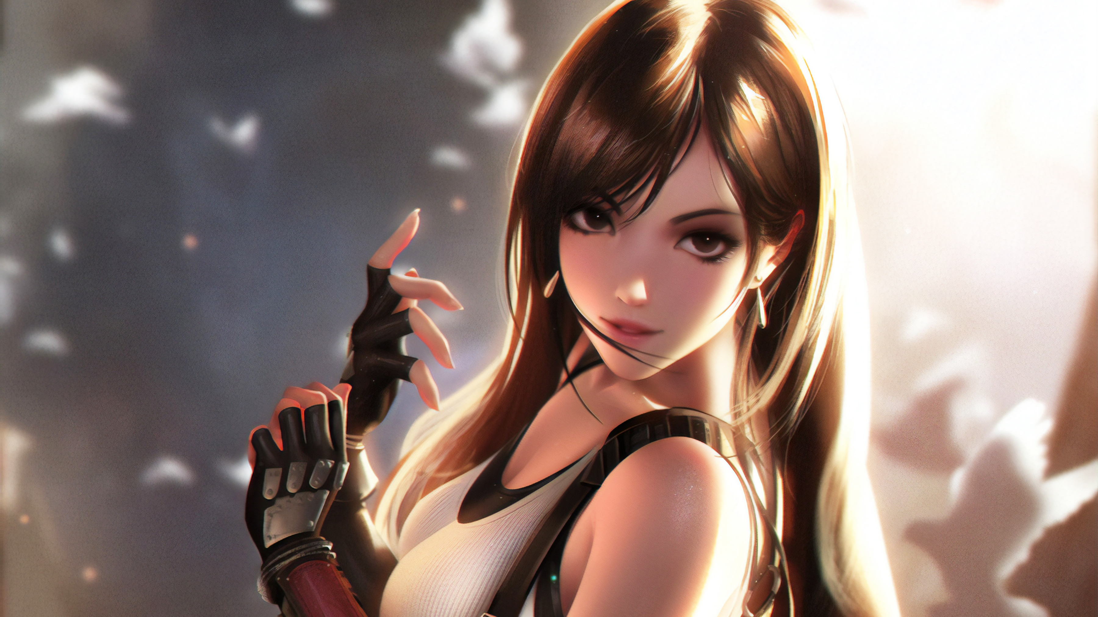 Tifa Lockhart from Final Fantasy VII HD Wallpaper