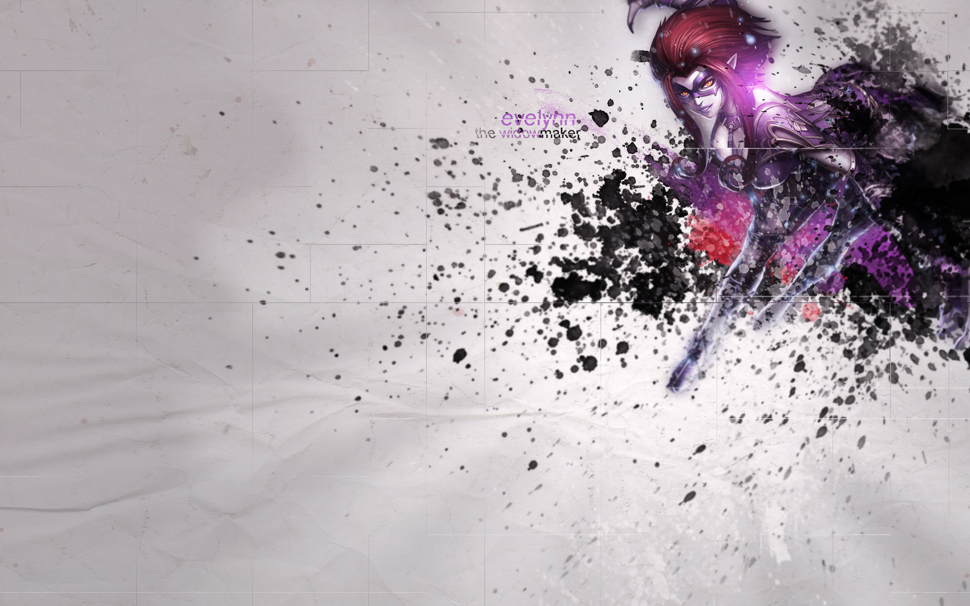 Evelynn the Widowmaker from League of Legends HD Wallpaper