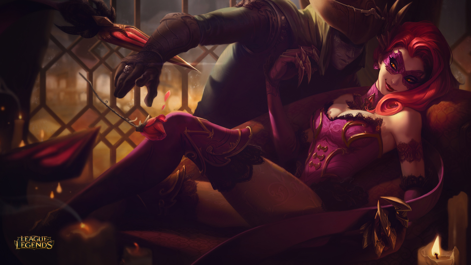 Evelynn from League of Legends HD Wallpaper
