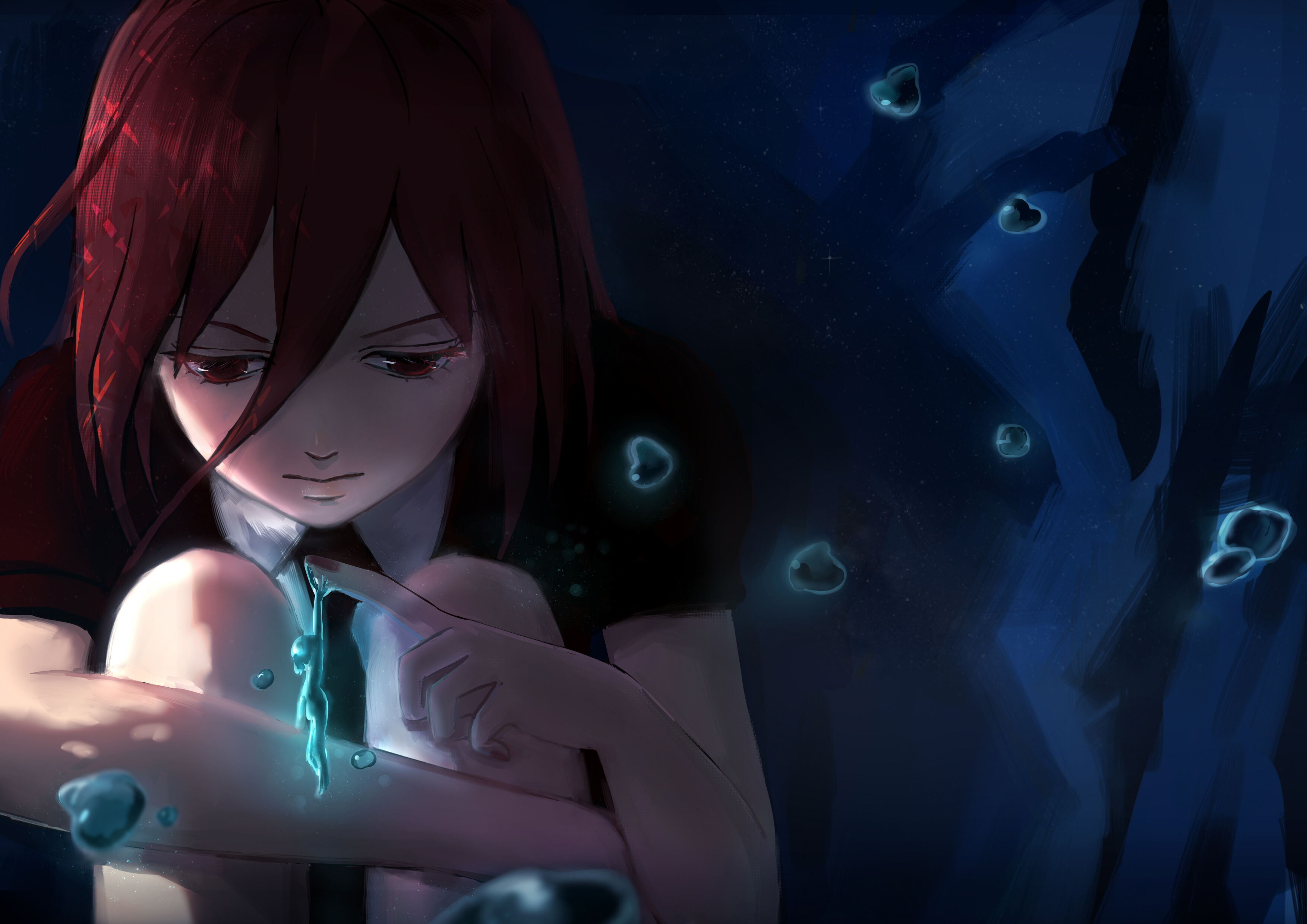Cinnabar from Houseki no Kuni crying HD Wallpaper