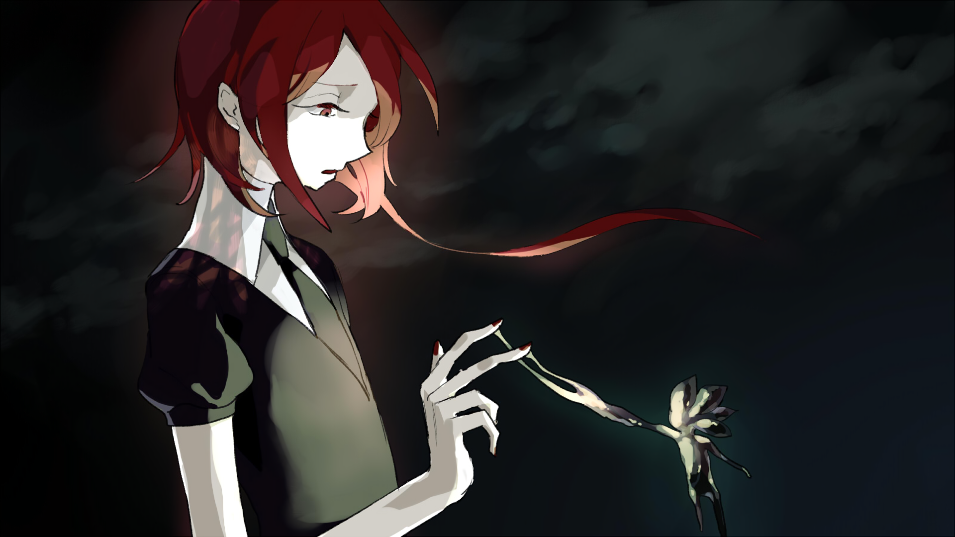 Cinnabar from Houseki no Kuni HD Wallpaper