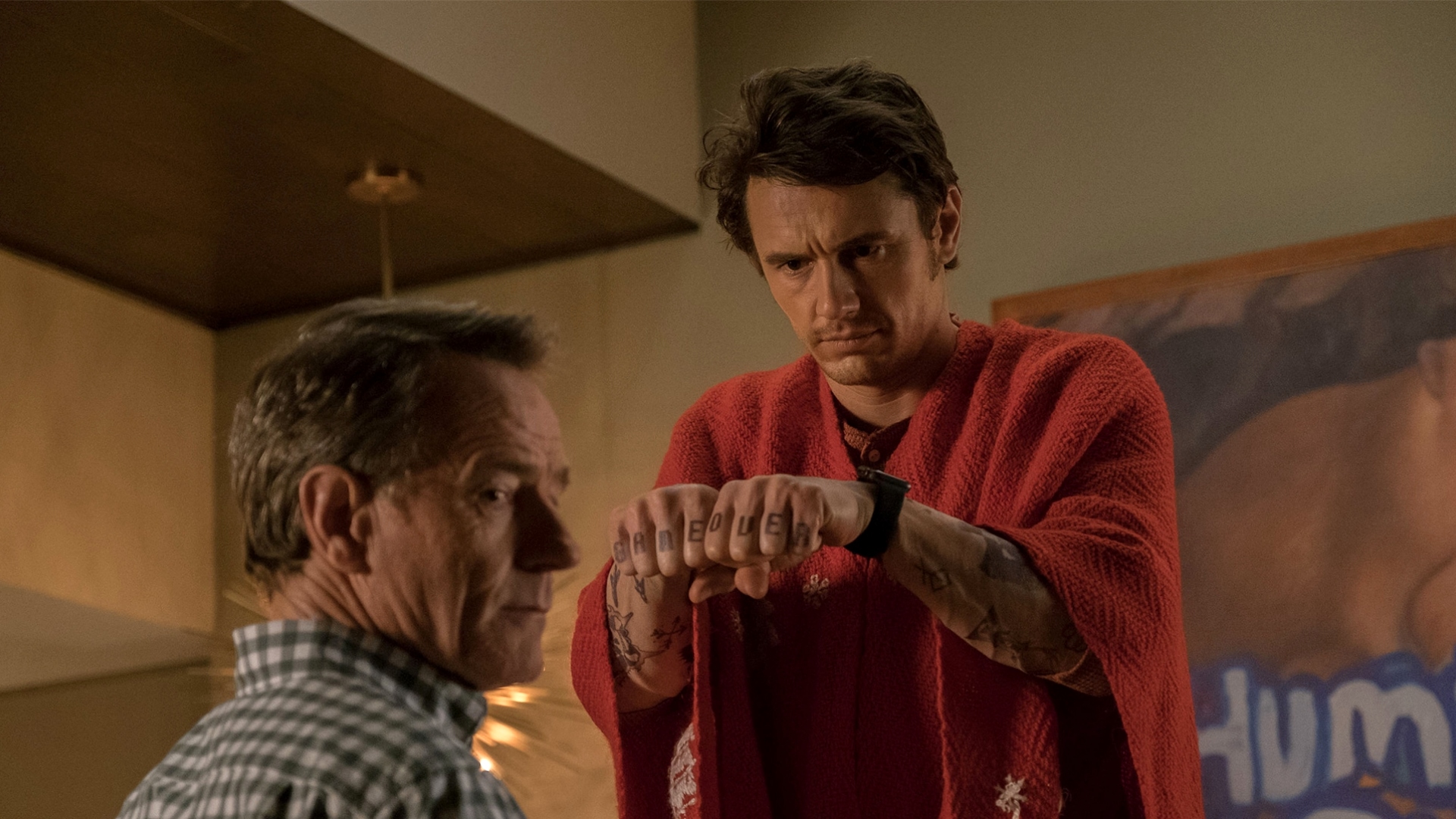James Franco and Bryan Cranston in The Disaster Artist HD Wallpaper