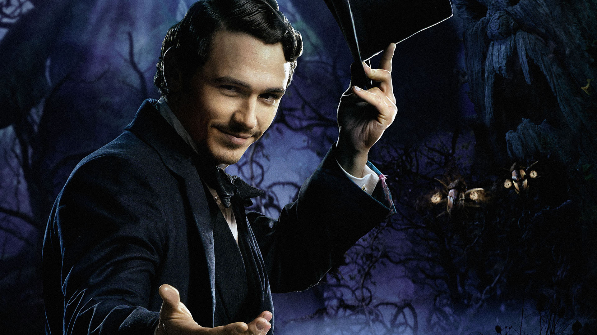 James Franco as the Wizard from Oz HD Wallpaper