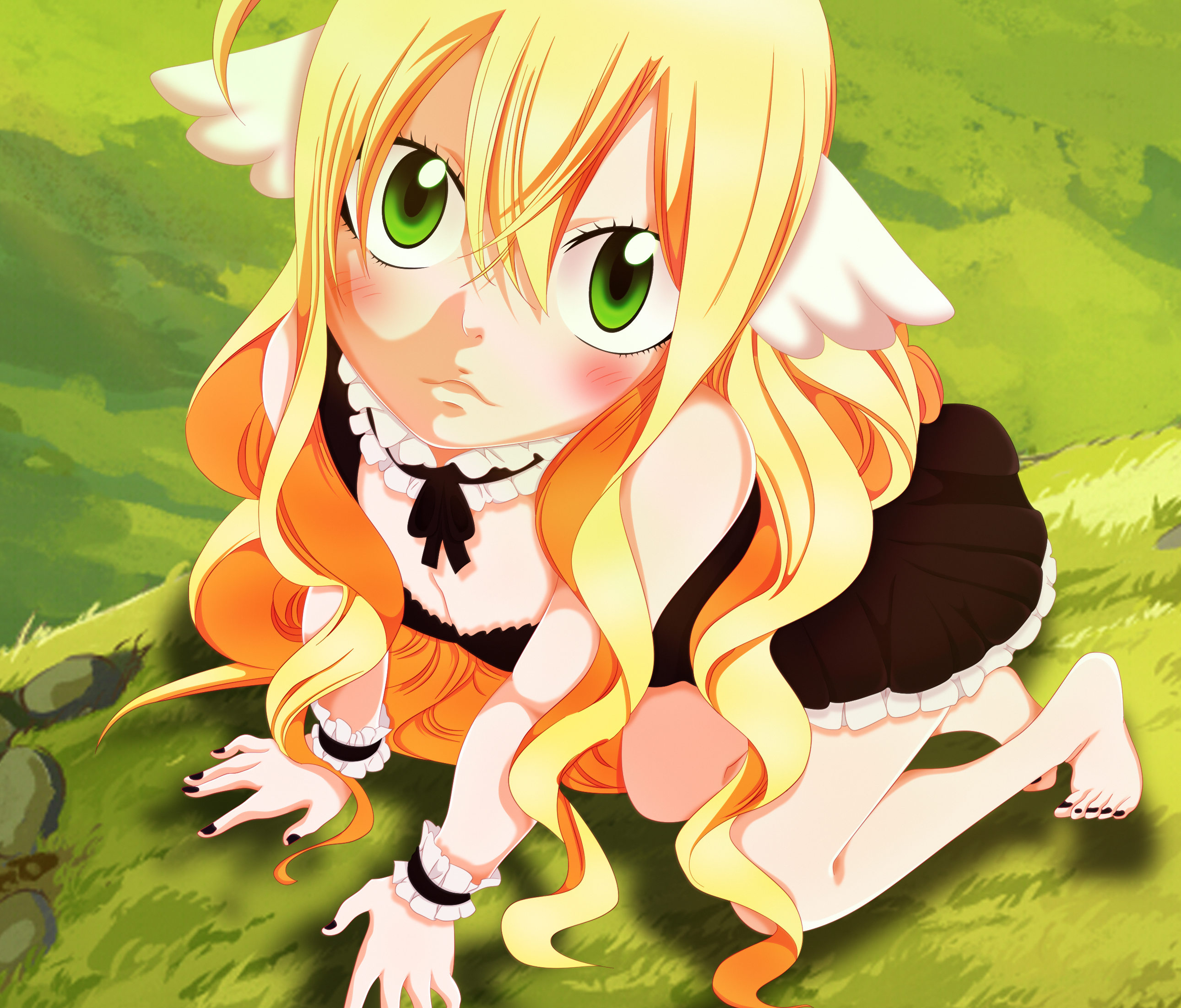 Mavis Vermilion from Fairy Tail HD Wallpaper