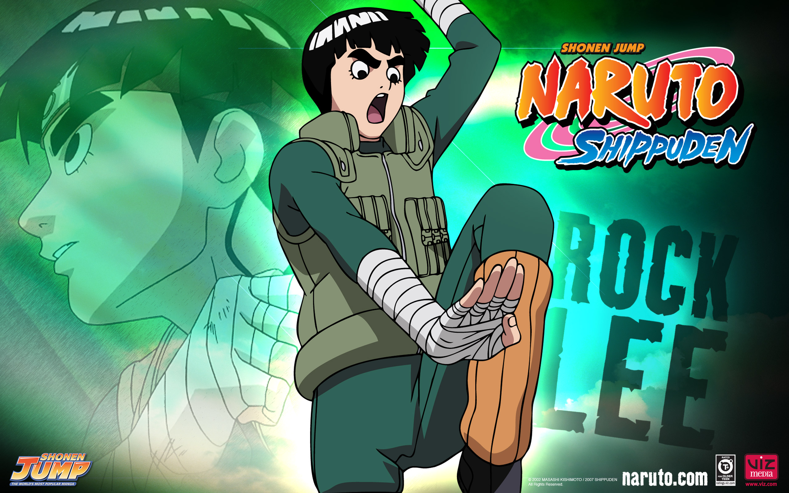 Rock Lee from Naruto Shippuden HD Wallpaper