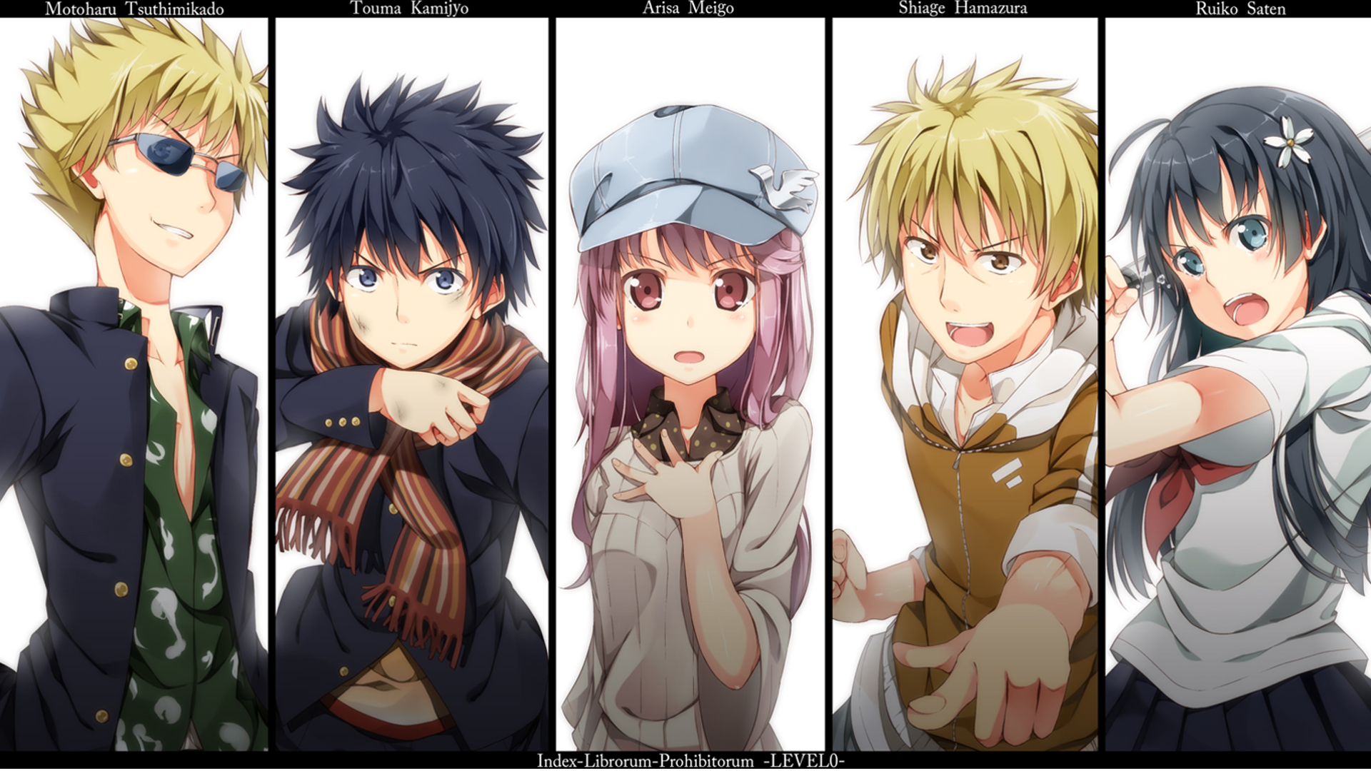 Index Librorum Prohibitorum - LEVEL0- characters HD Wallpaper