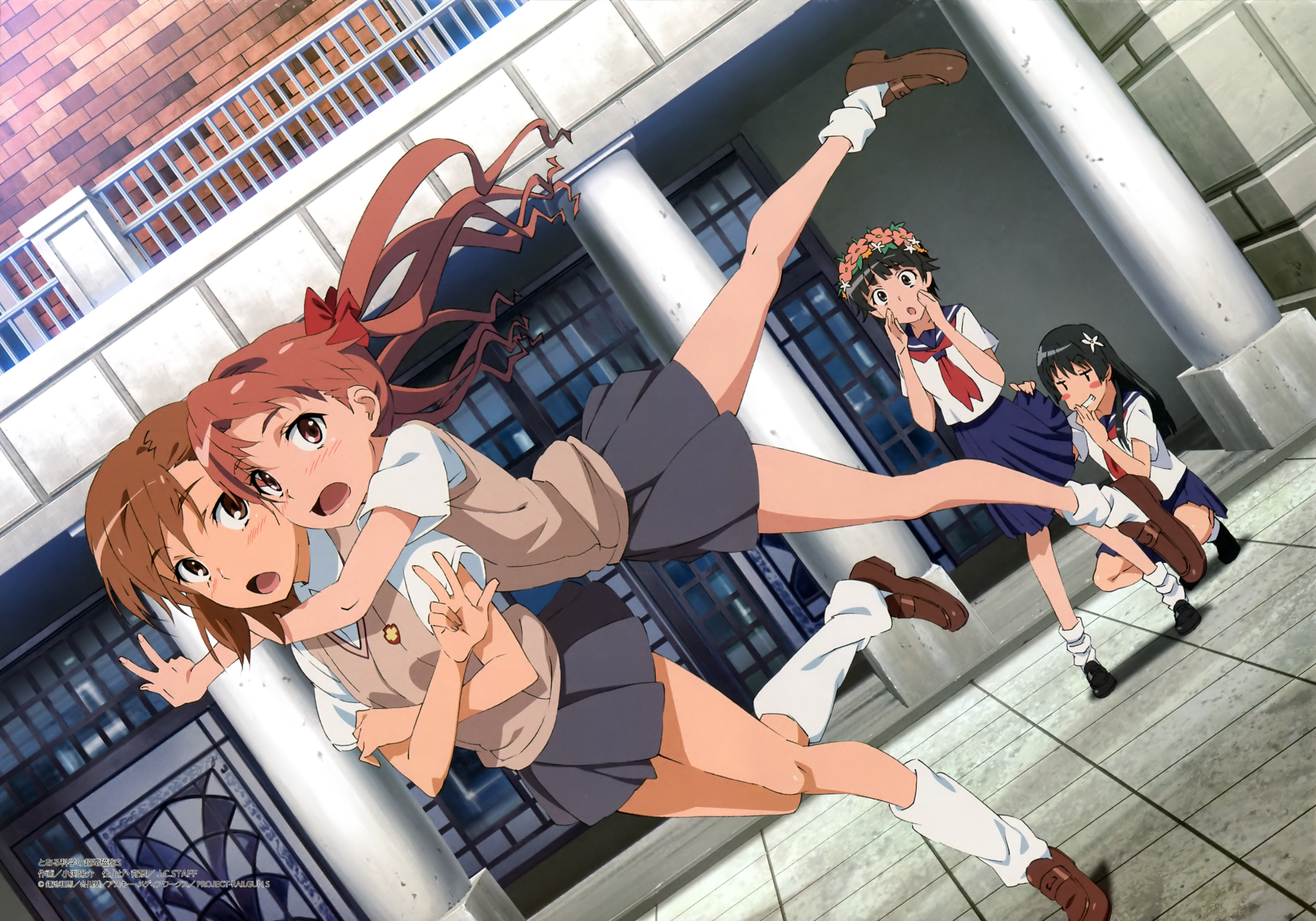 Ruiko Saten and friends HD Wallpaper