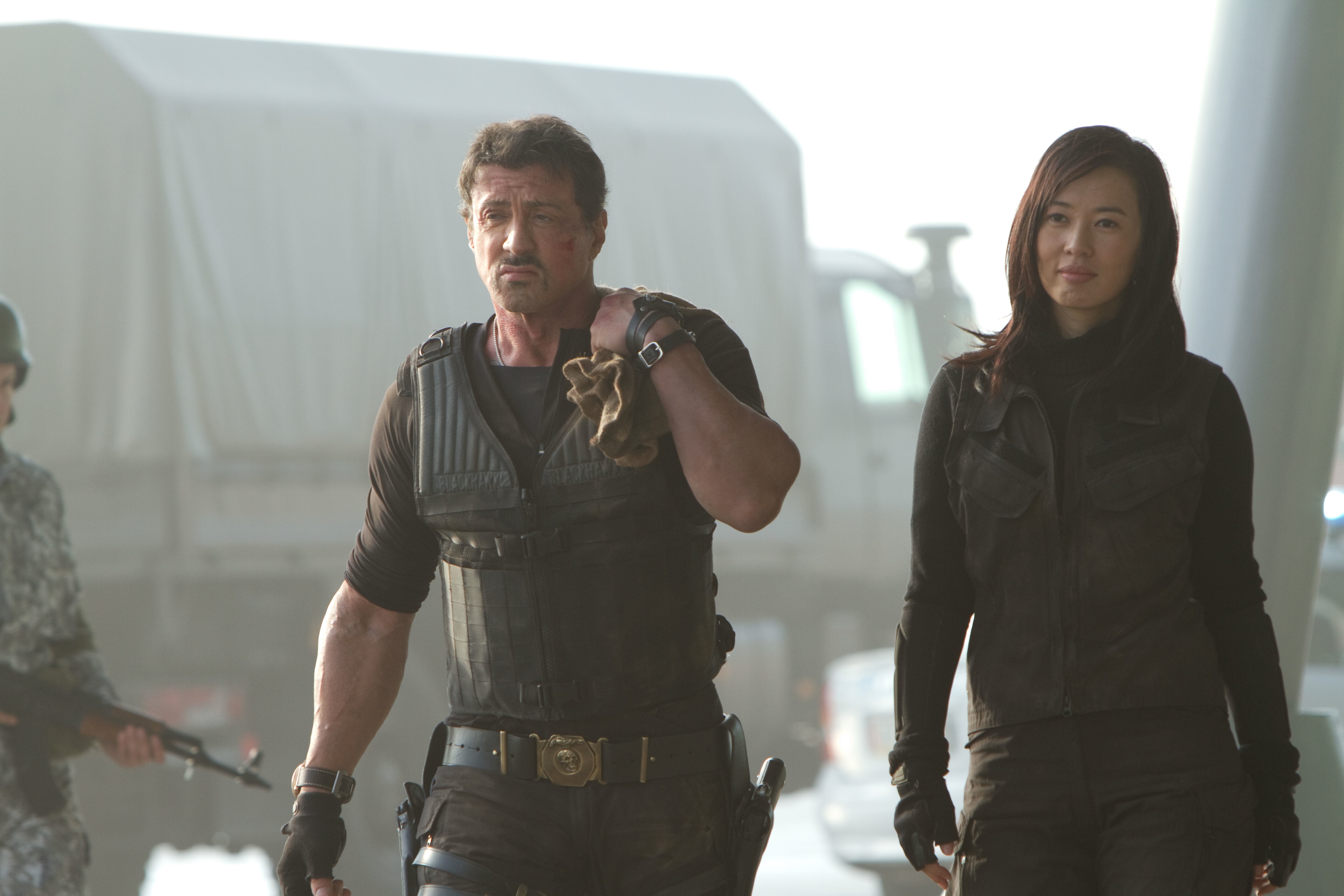 Barney Ross from The Expendables HD Wallpaper