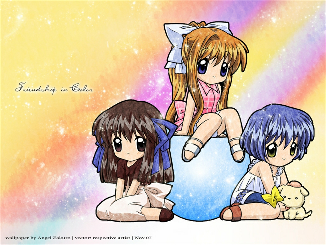 Friendship in Color Wallpaper HD Wallpaper