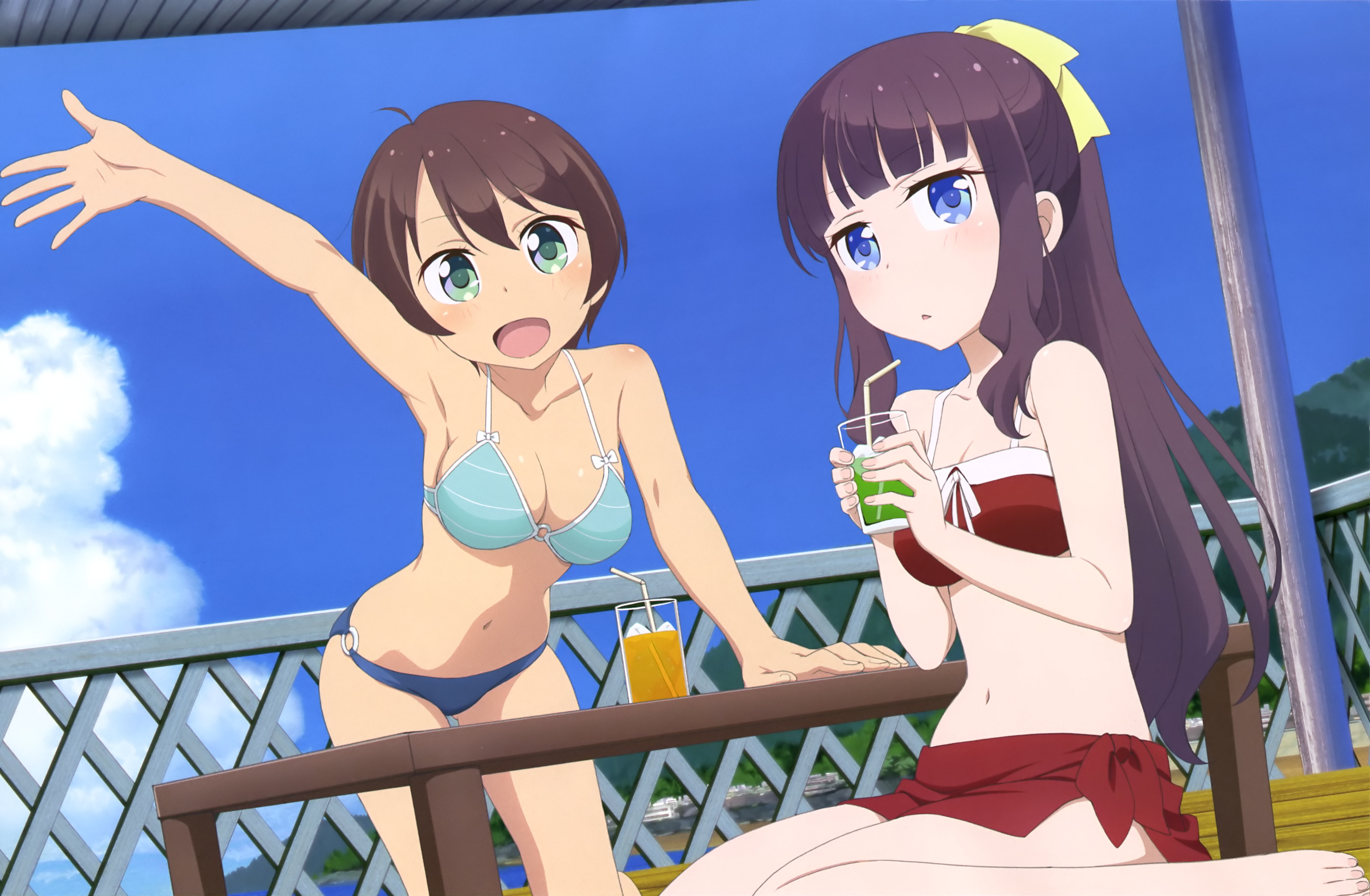 Hifumi Takimoto from New Game!! HD Wallpaper