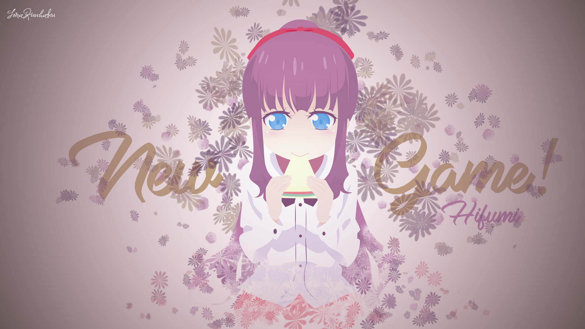 New Game! Hifumi Takimoto HD Wallpaper
