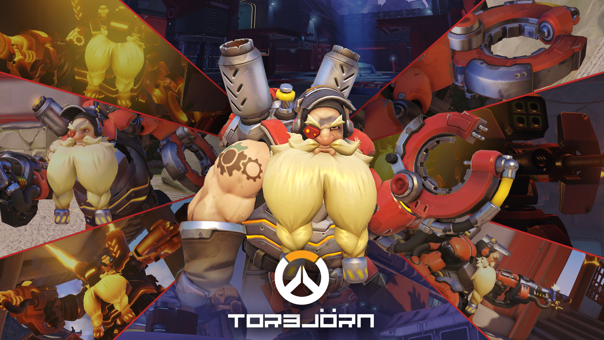 Torbjörn from Overwatch HD Wallpaper