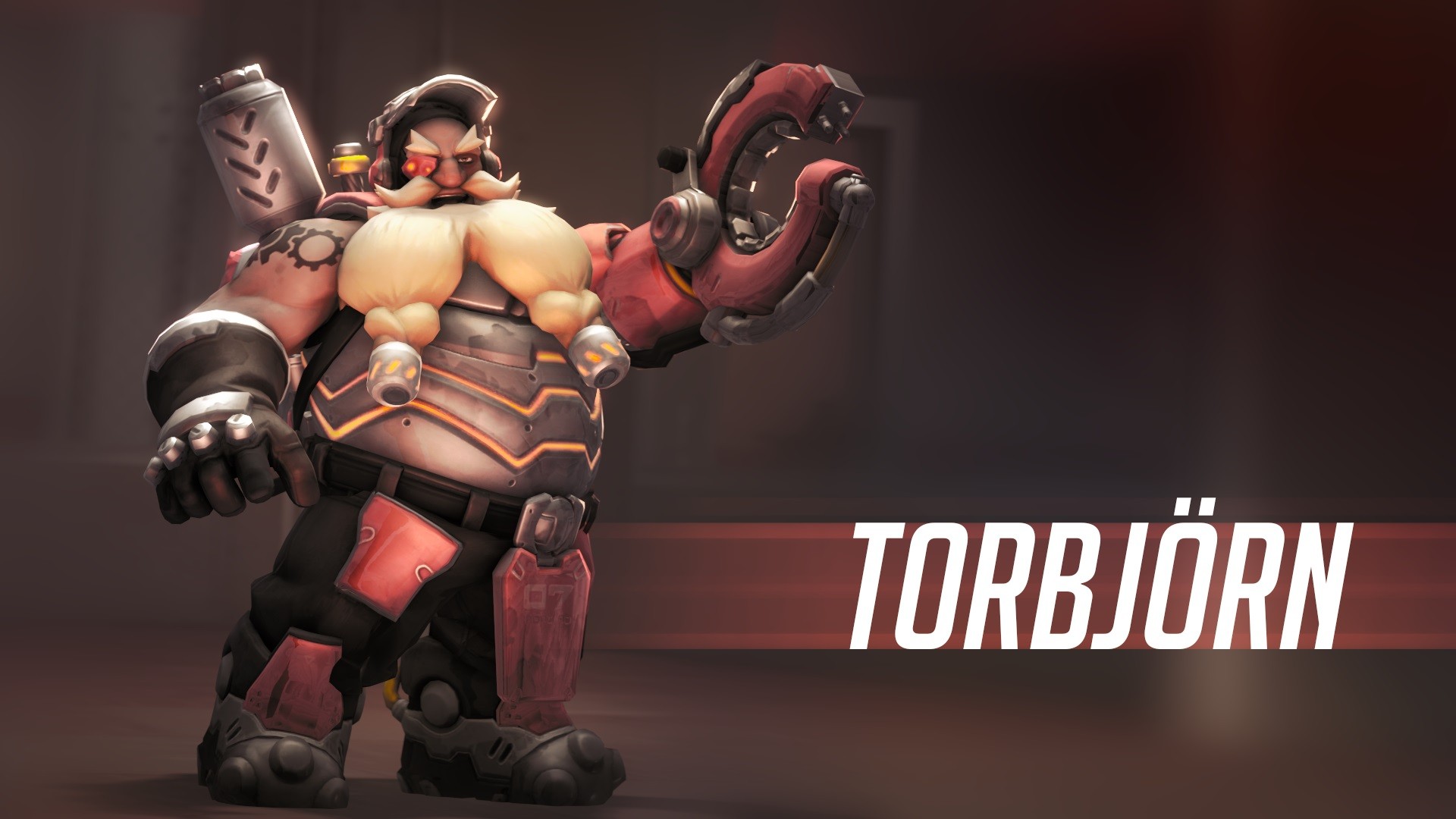Torbjörn from Overwatch HD Wallpaper