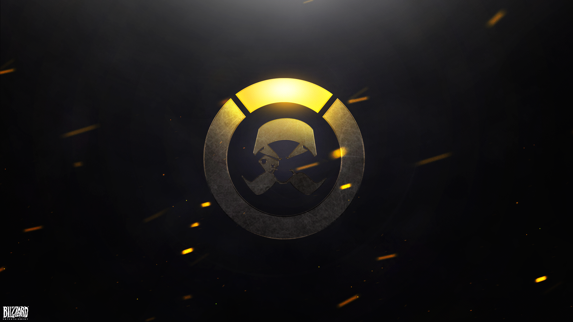 Torbjörn from Overwatch logo HD Wallpaper