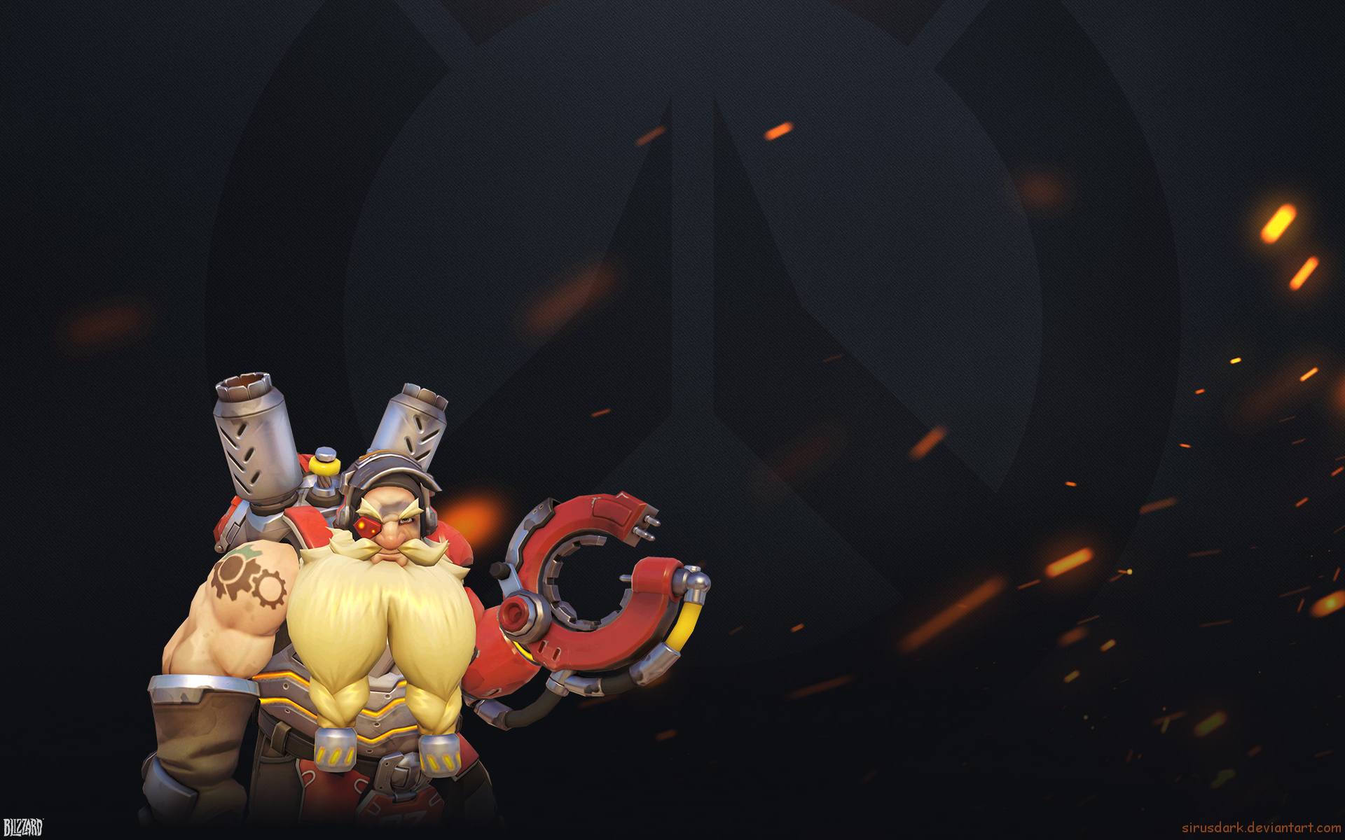 Torbjörn from Overwatch HD Wallpaper
