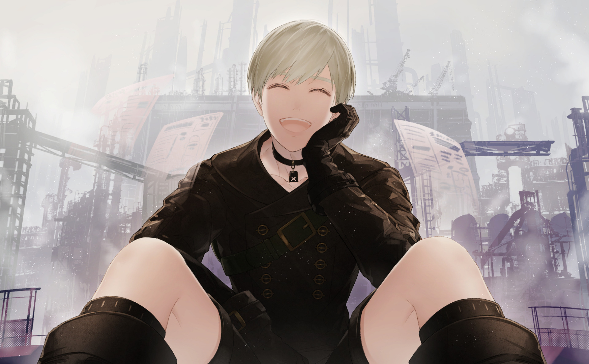 YoRHa No.9 Type S from Nier: Automata HD Wallpaper