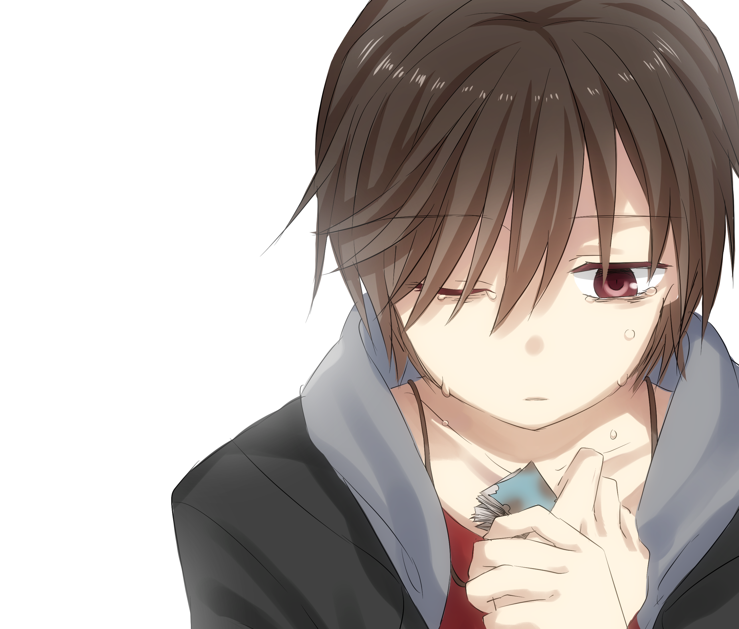 Yū Otosaka crying HD Wallpaper