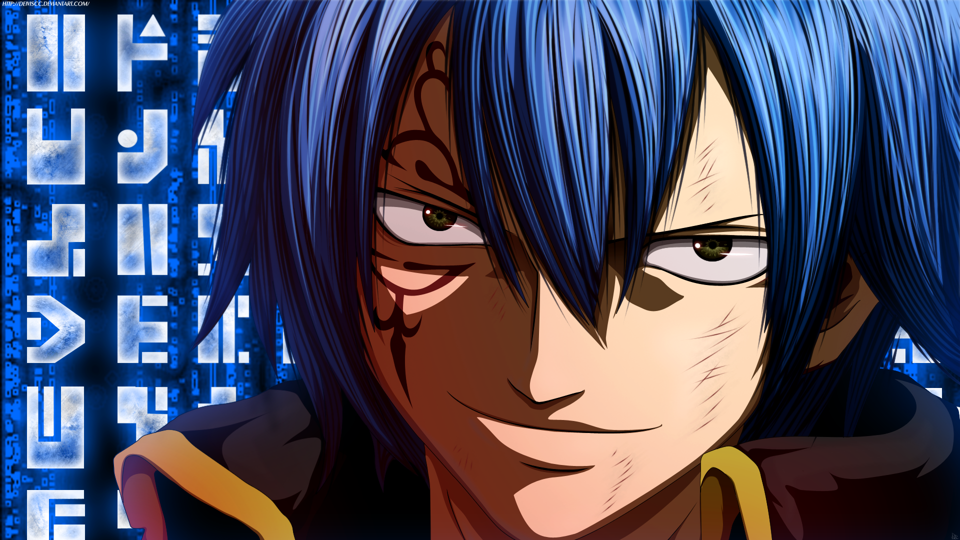 Jellal Fernandes from Fairy Tail HD Wallpaper