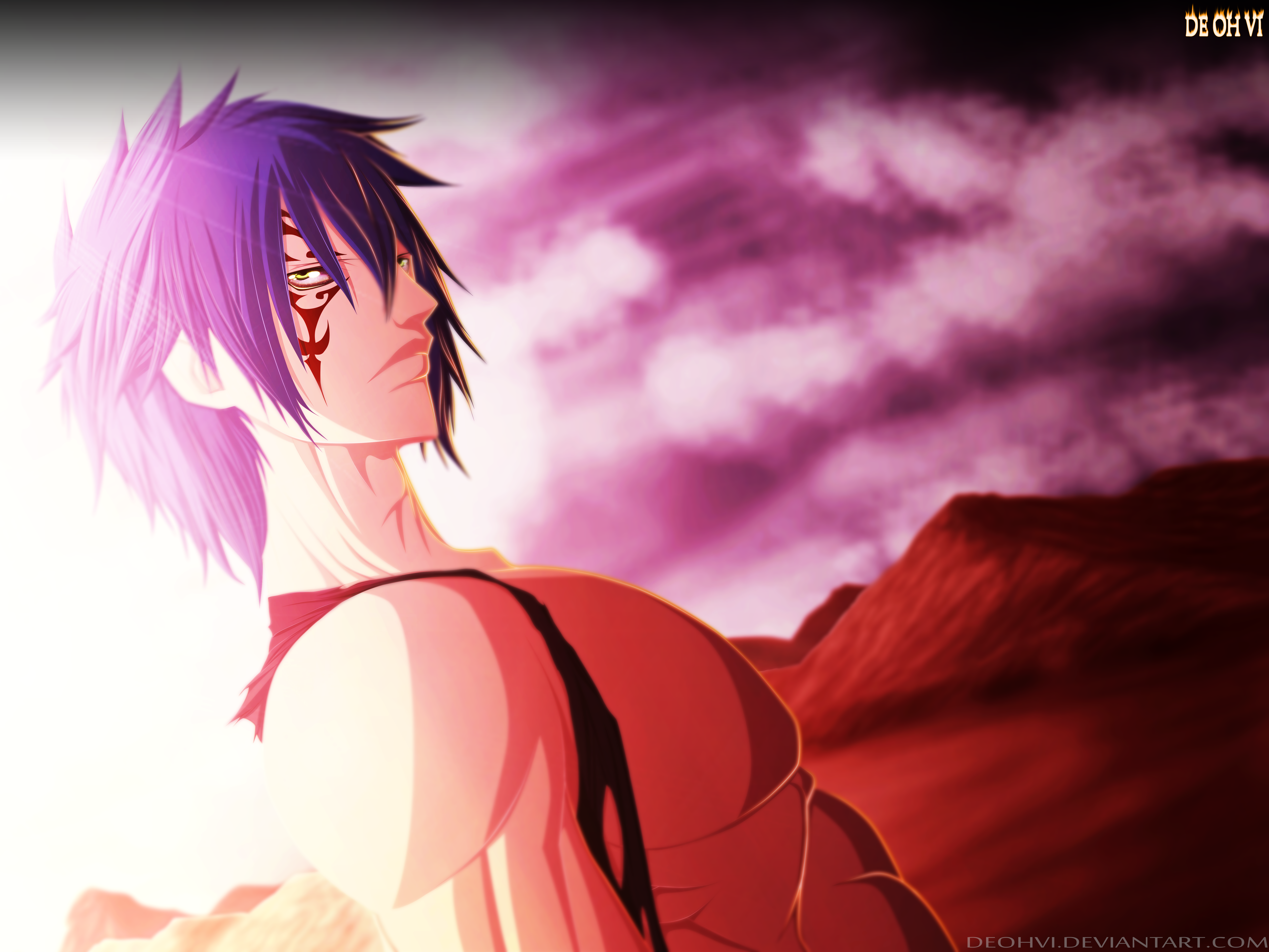Jellal Fernandes from Fairy Tail HD Wallpaper