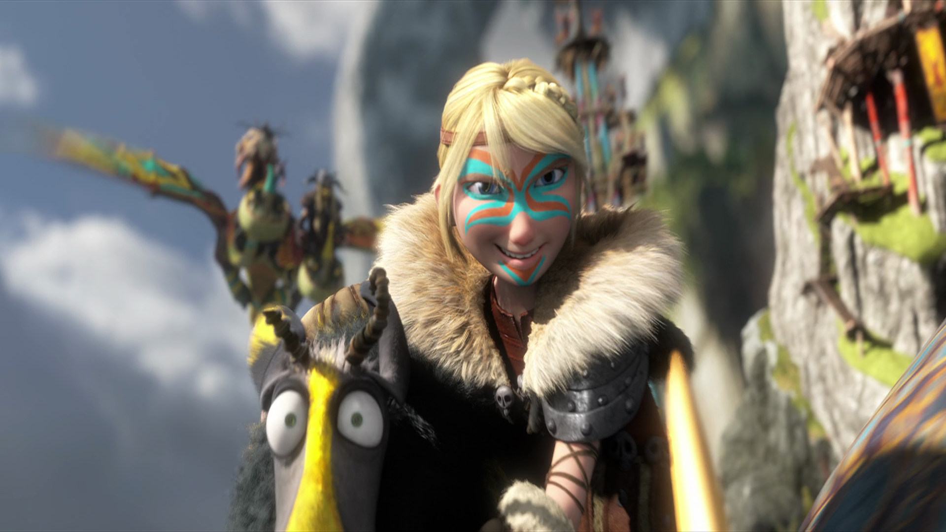 Astrid from How to Train Your Dragon HD Wallpaper
