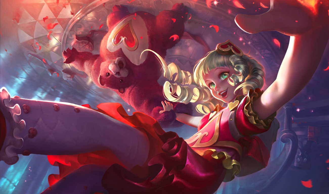Annie and Tibbers from League of Legends HD Wallpaper