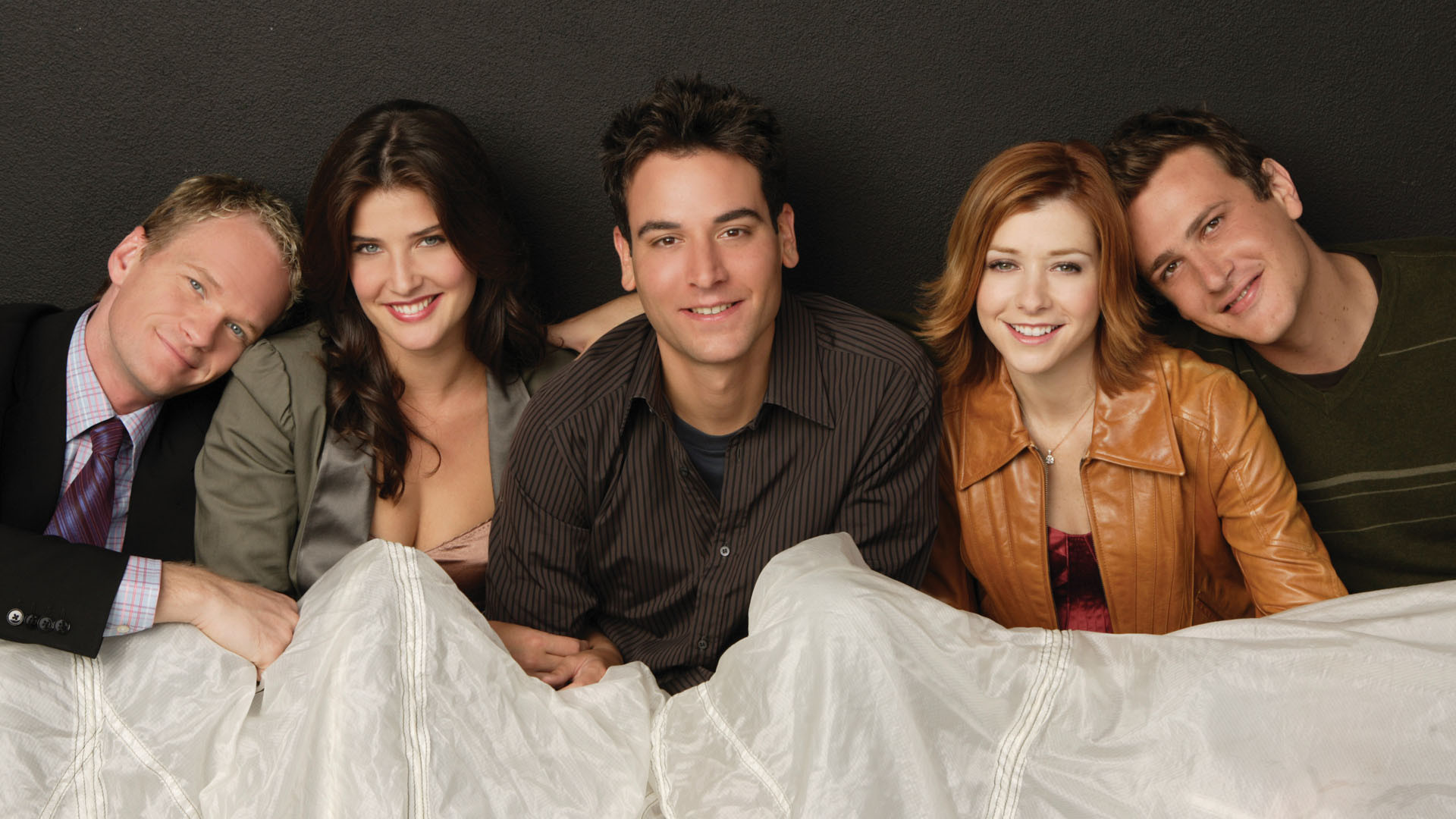 The cast of How I Met Your Mother HD Wallpaper