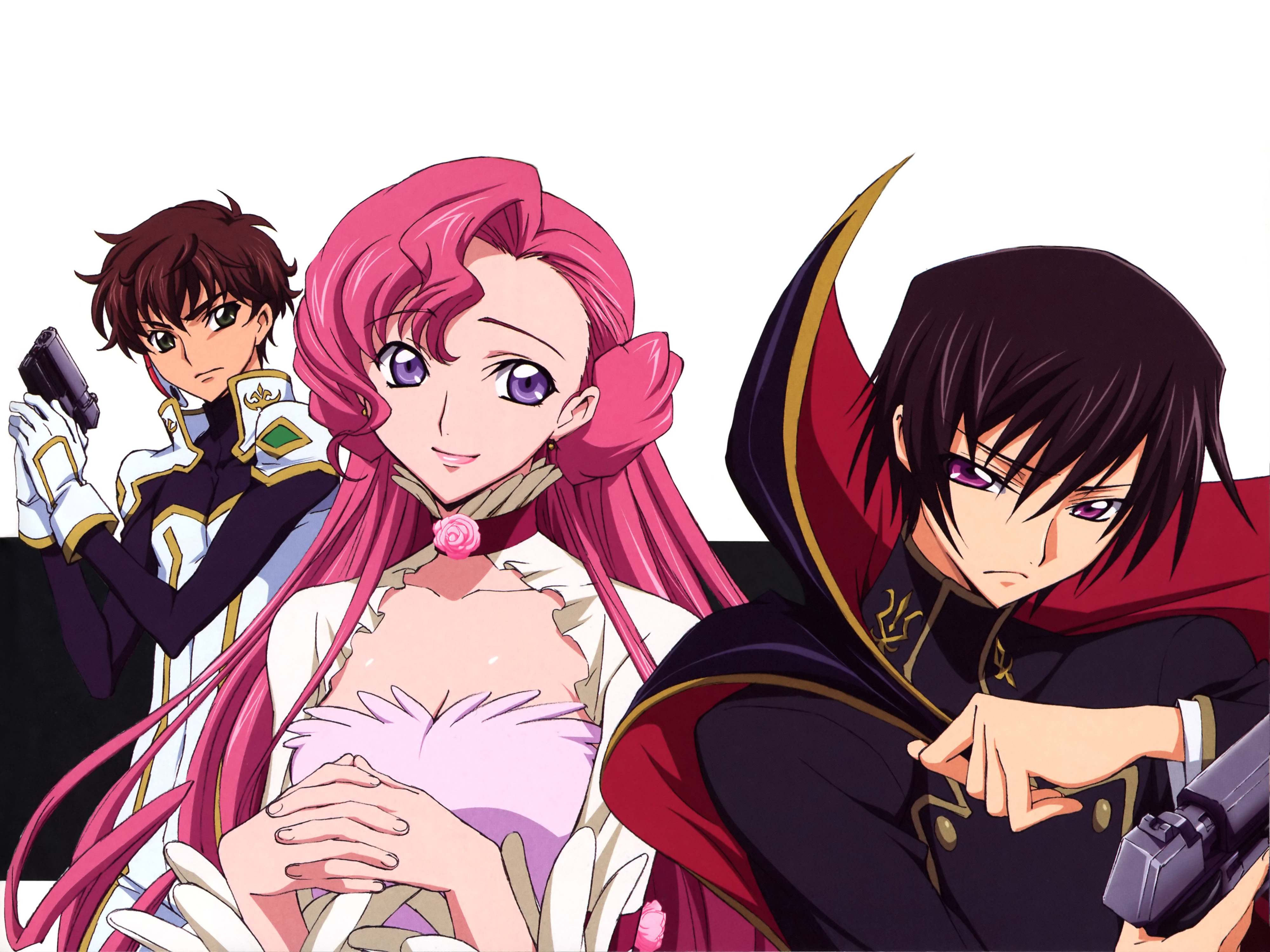 Euphemia Li Britannia and Lelouch Lamperouge from Code Geass HD Wallpaper