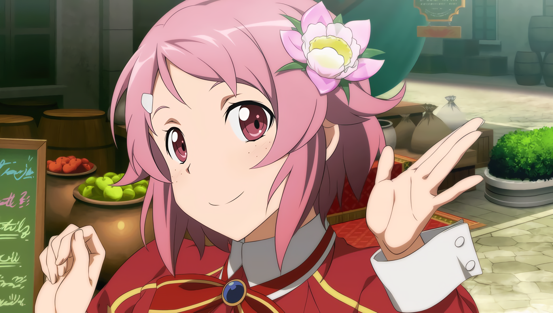 Rika Shinozaki from Sword Art Online HD Wallpaper